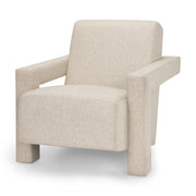 Sovereign Oatmeal Fully Upholstered Accent Chair - Central Designs