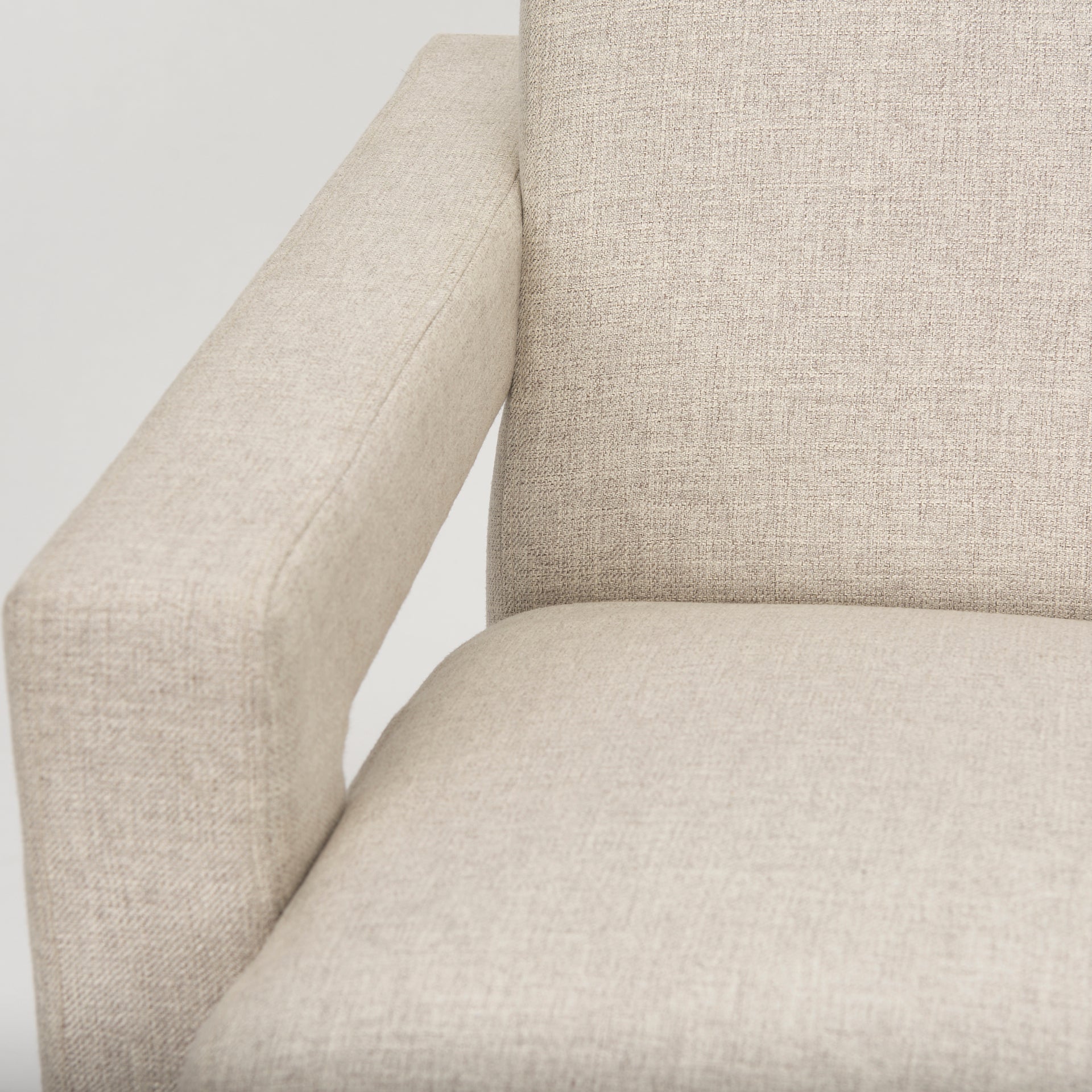 Sovereign Oatmeal Fully Upholstered Accent Chair - Central Designs