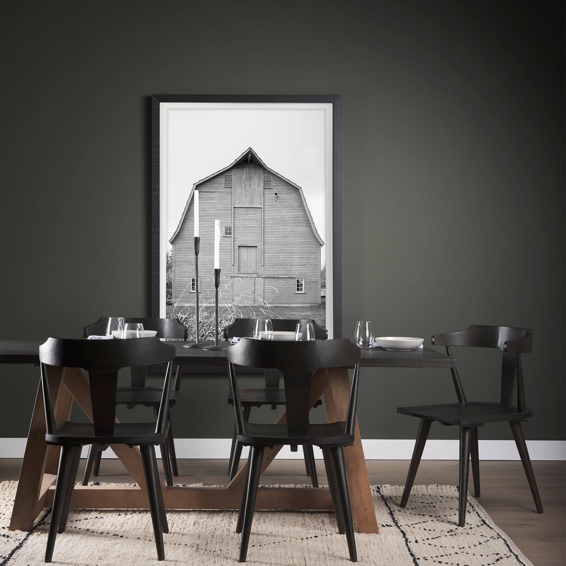 Levit (Small) Black Table Candle Holder - Central Designs