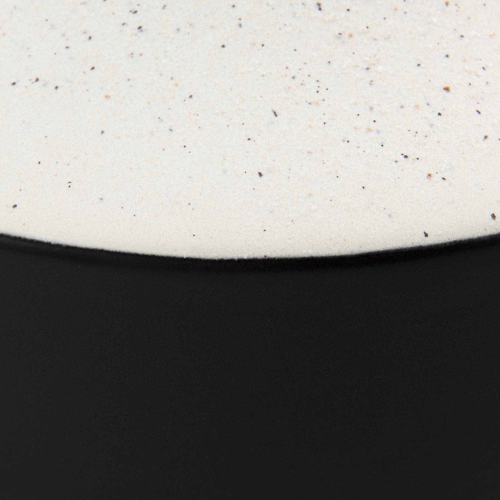 Burton 13.1H Large White and Black Ceramic Jug Vase - Central Designs