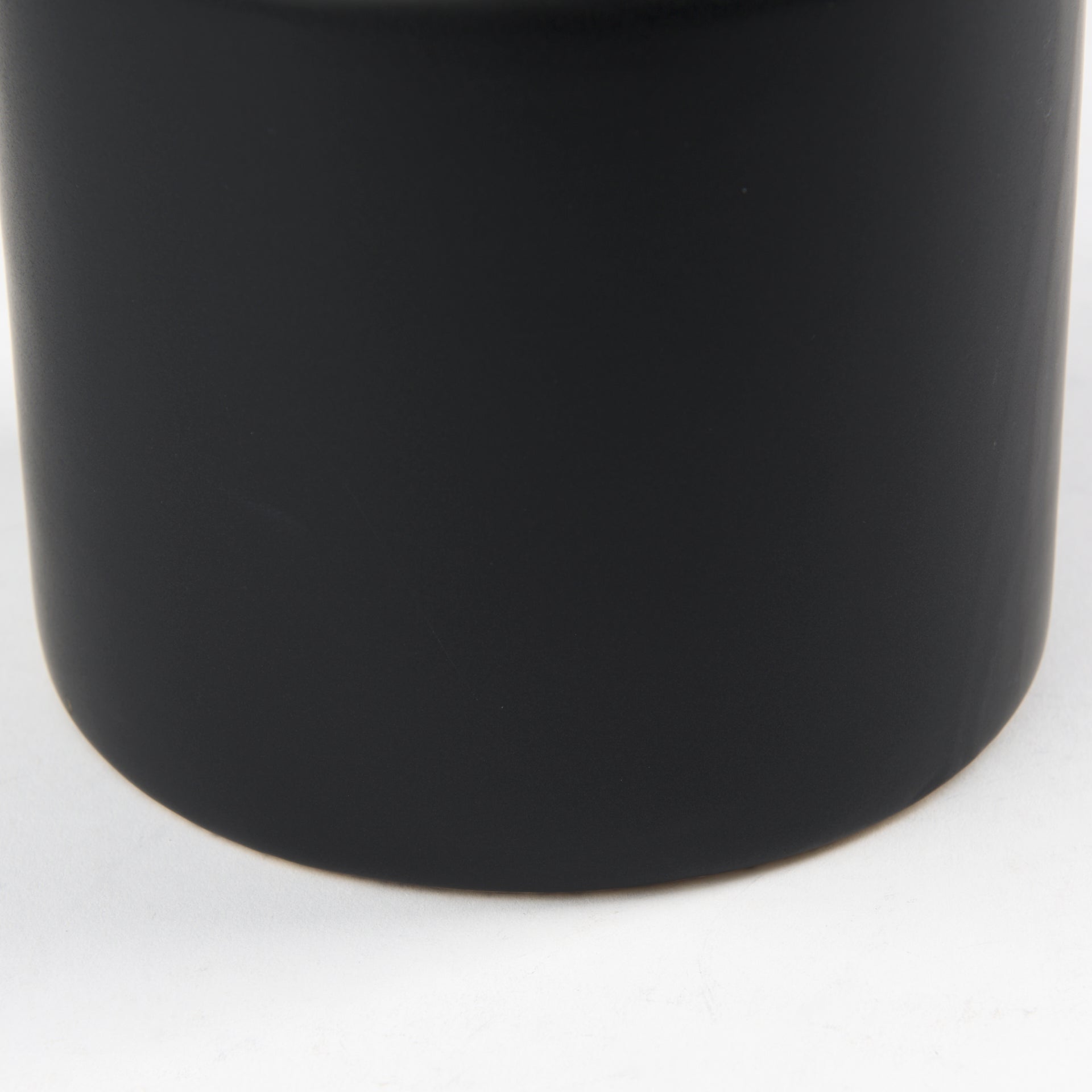 Burton 17.1H Large Matte Black Ceramic Jug Vase - Central Designs