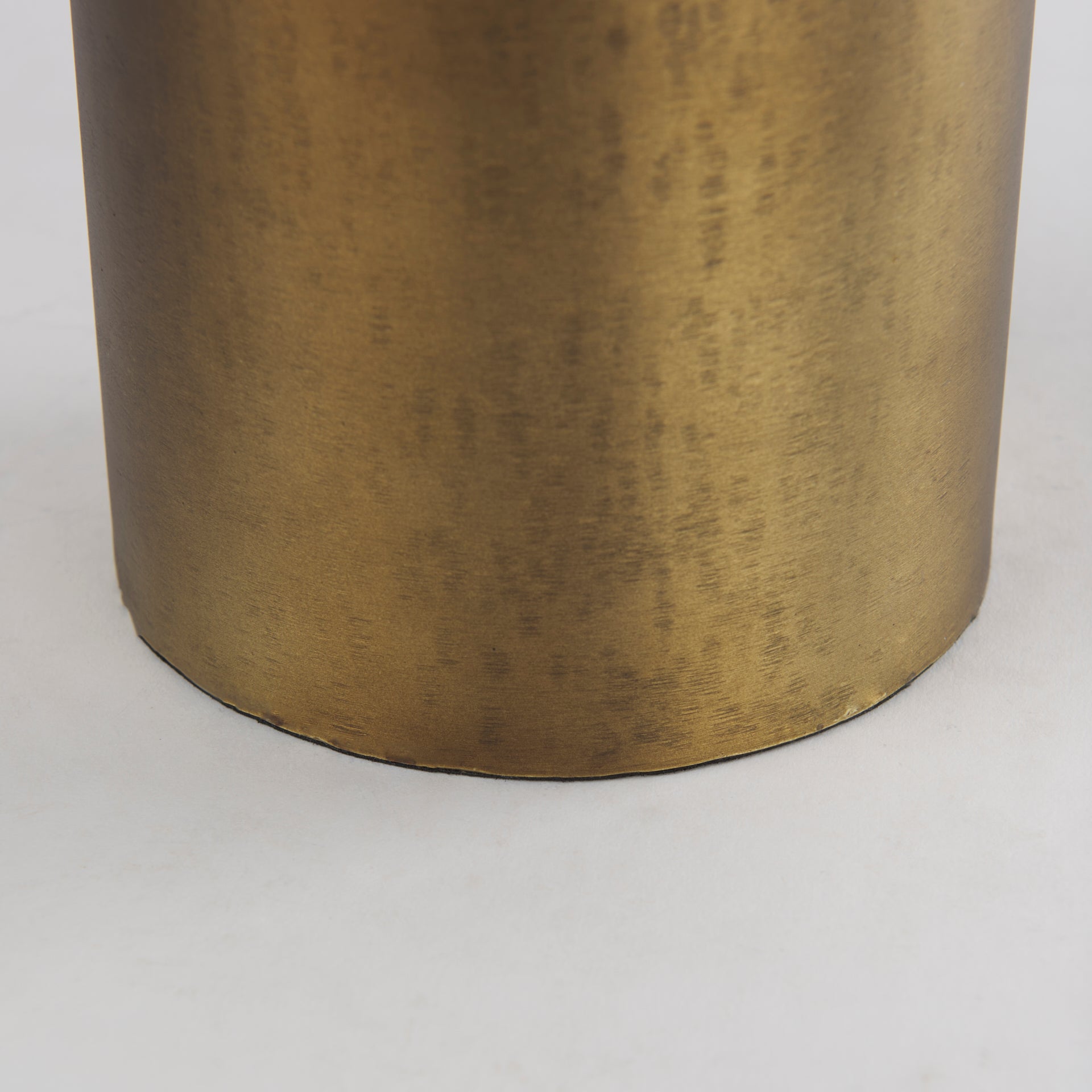 Aubrey Small 14.0H Gold Iron Flower Jug Vase - Central Designs