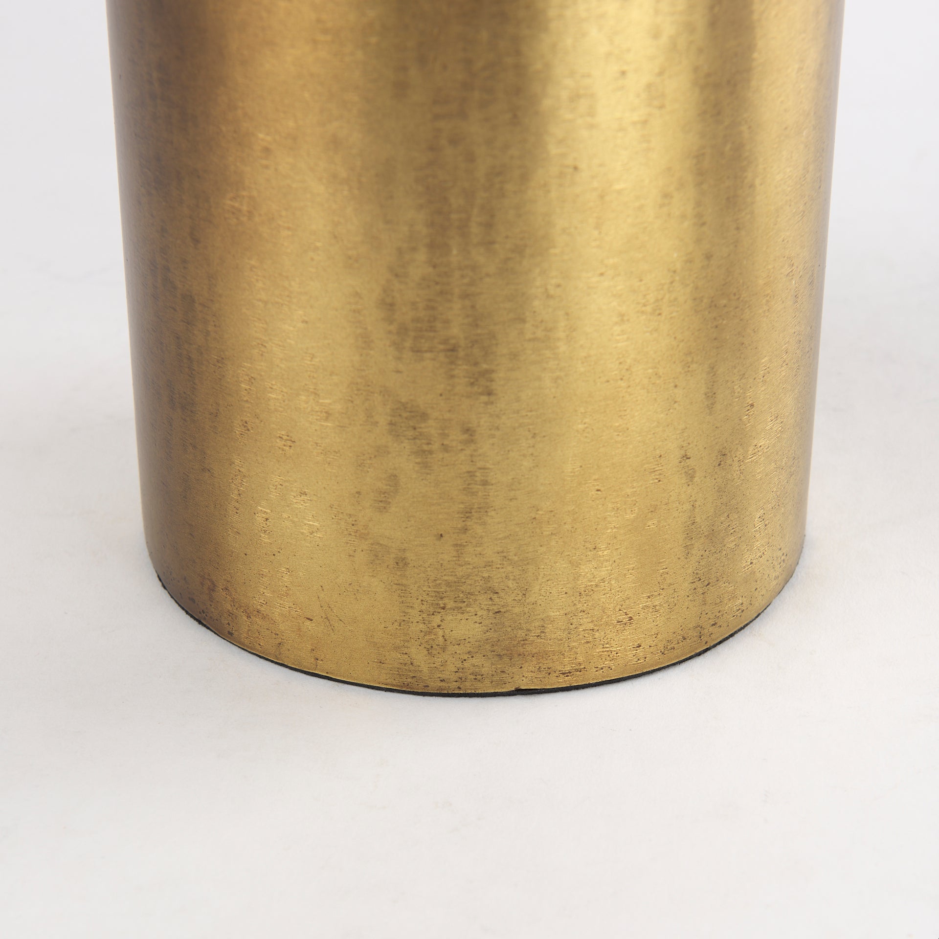Aubrey Medium 18.0H Gold Iron Jug Vase - Central Designs