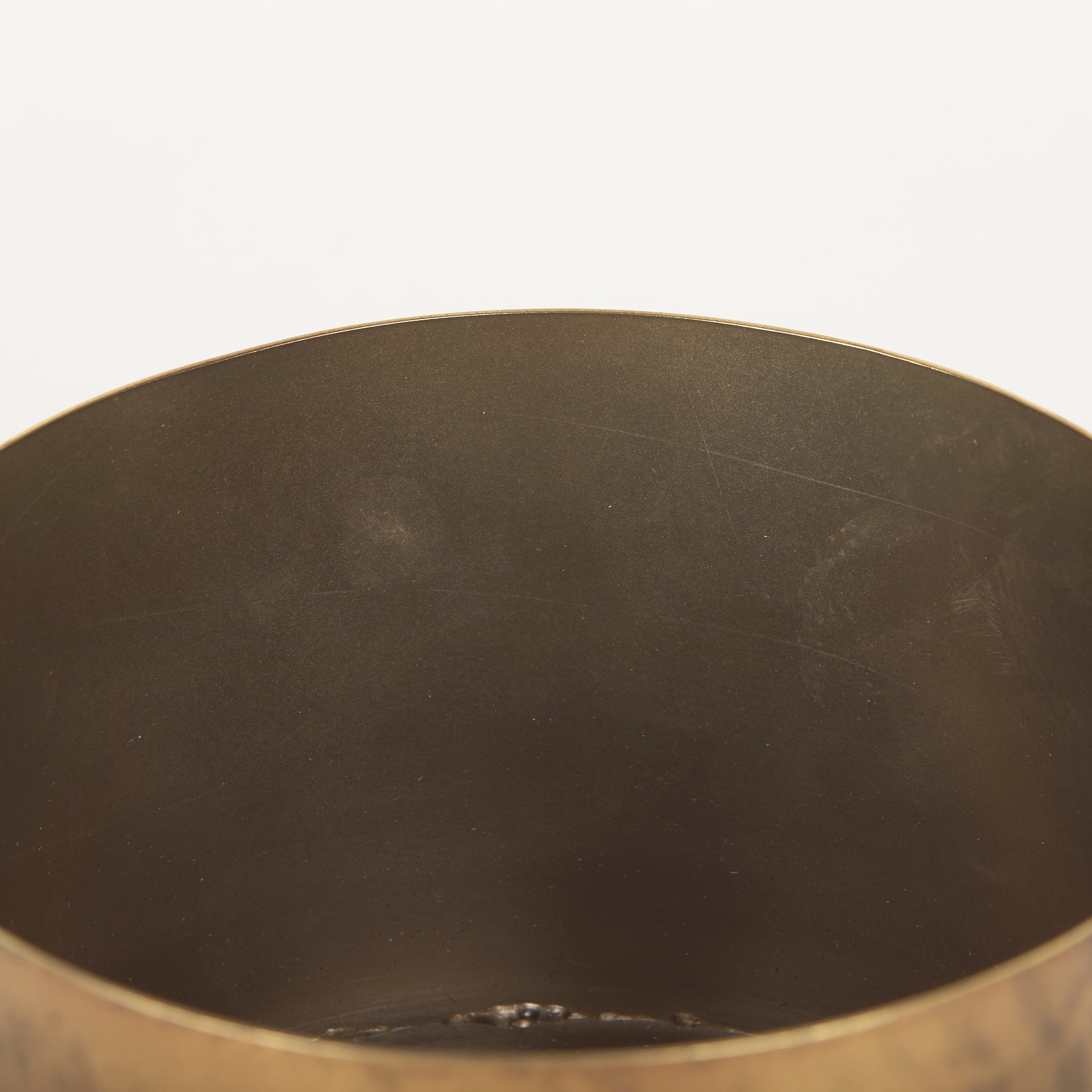 Juno 6.5H Medium Gold Iron Medium Vase - Central Designs