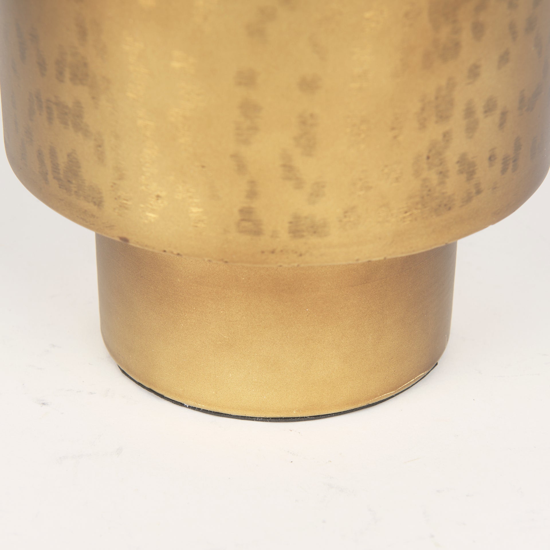 Juno 6.5H Medium Gold Iron Medium Vase - Central Designs