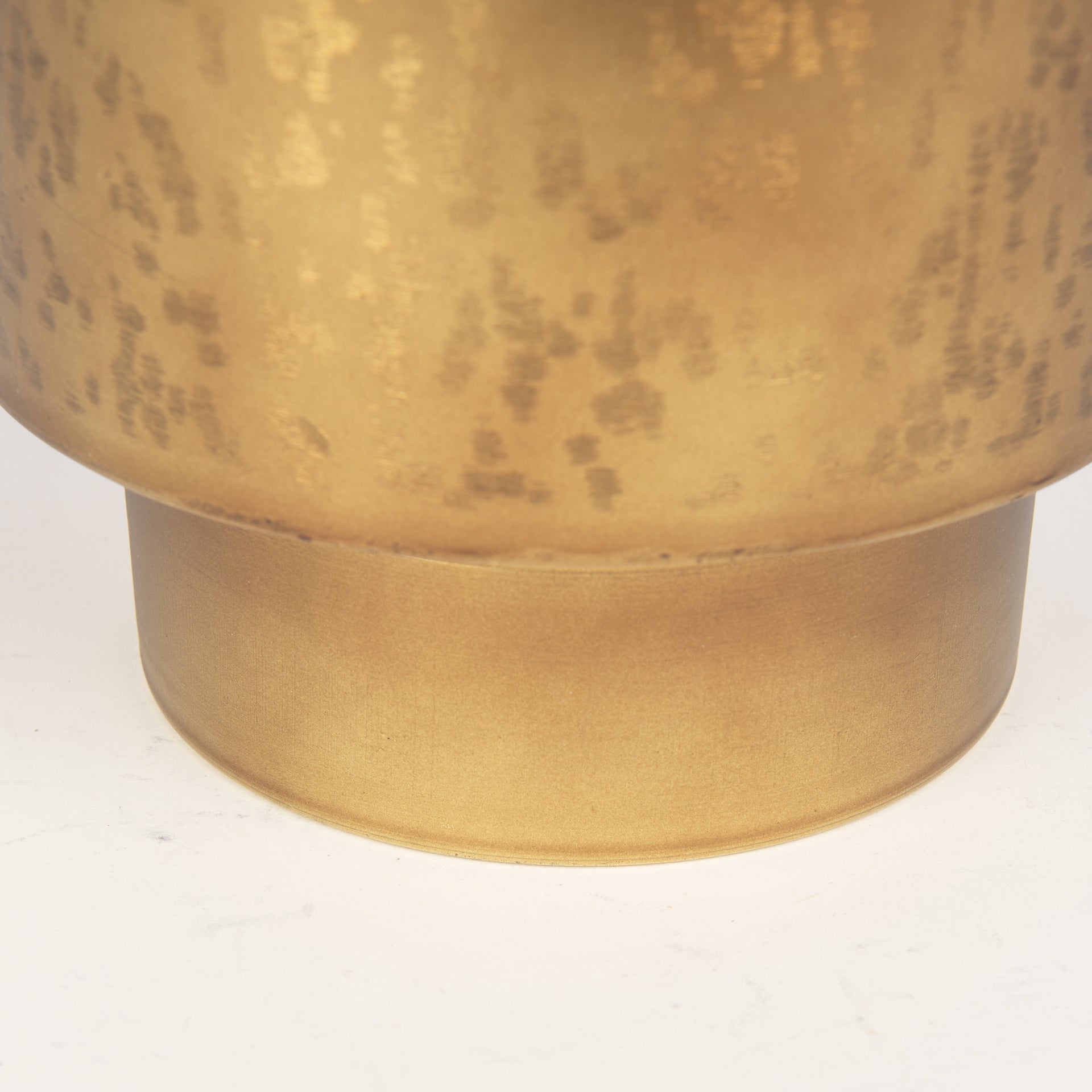 Juno 8.5H Large Gold Iron Vase - Central Designs