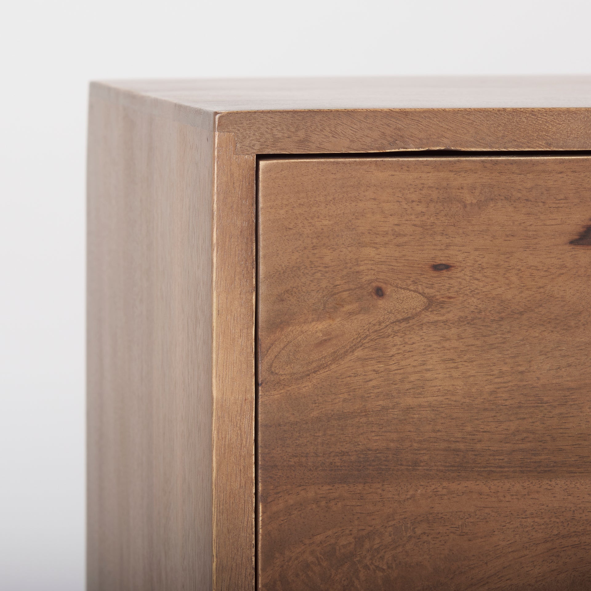 Astrid 71L x 17W x 30.3H Medium Brown Solid Wood 6 Drawer Sideboard - Central Designs