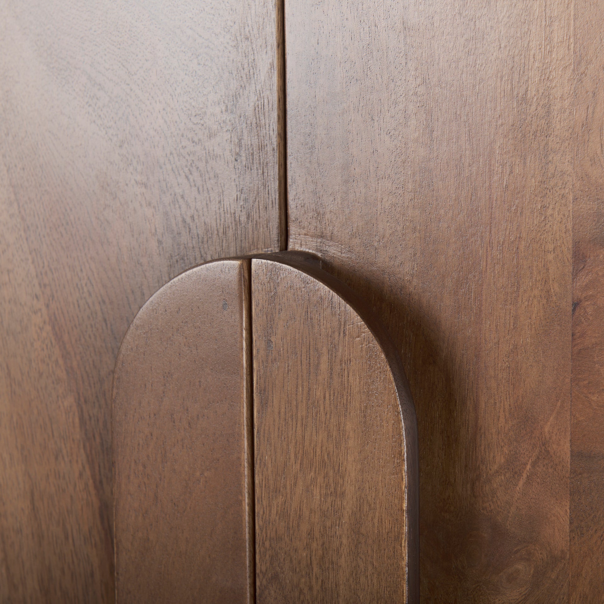 Astrid 36.0L x 17.0W x 70.0H Medium Brown Solid Wood Armoire - Central Designs