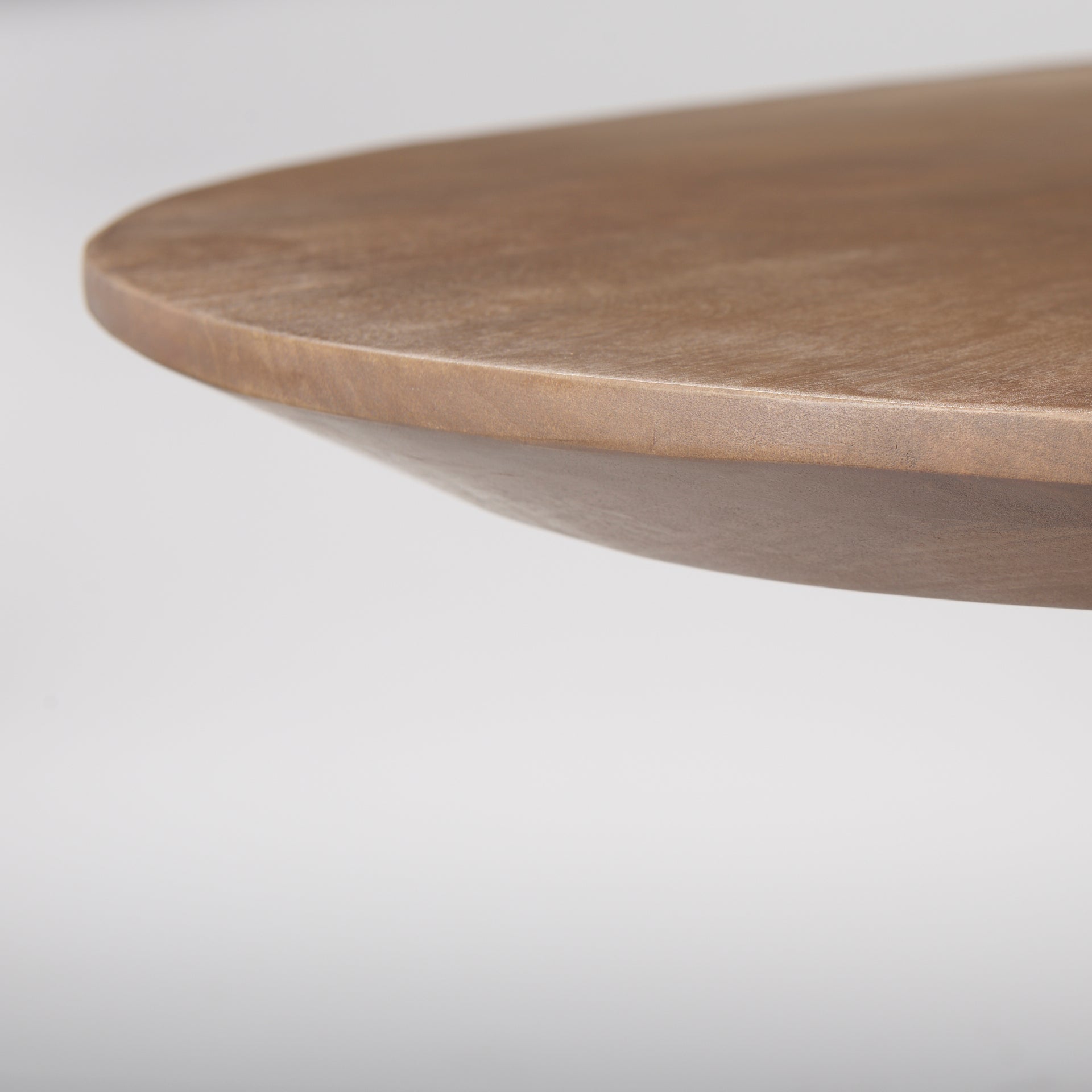 Lance 94"L x 50"W x30"H Medium Brown Solid Wood Oval Dining Table - Central Designs