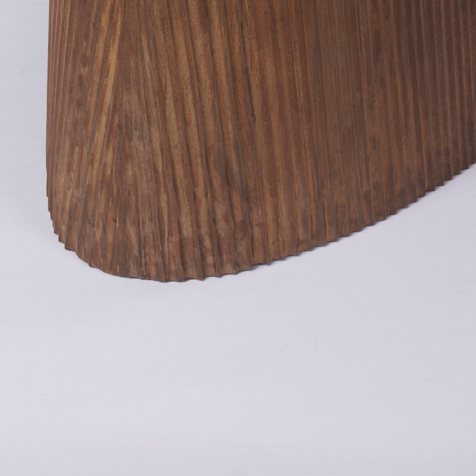 Lance 94"L x 50"W x30"H Medium Brown Solid Wood Oval Dining Table - Central Designs
