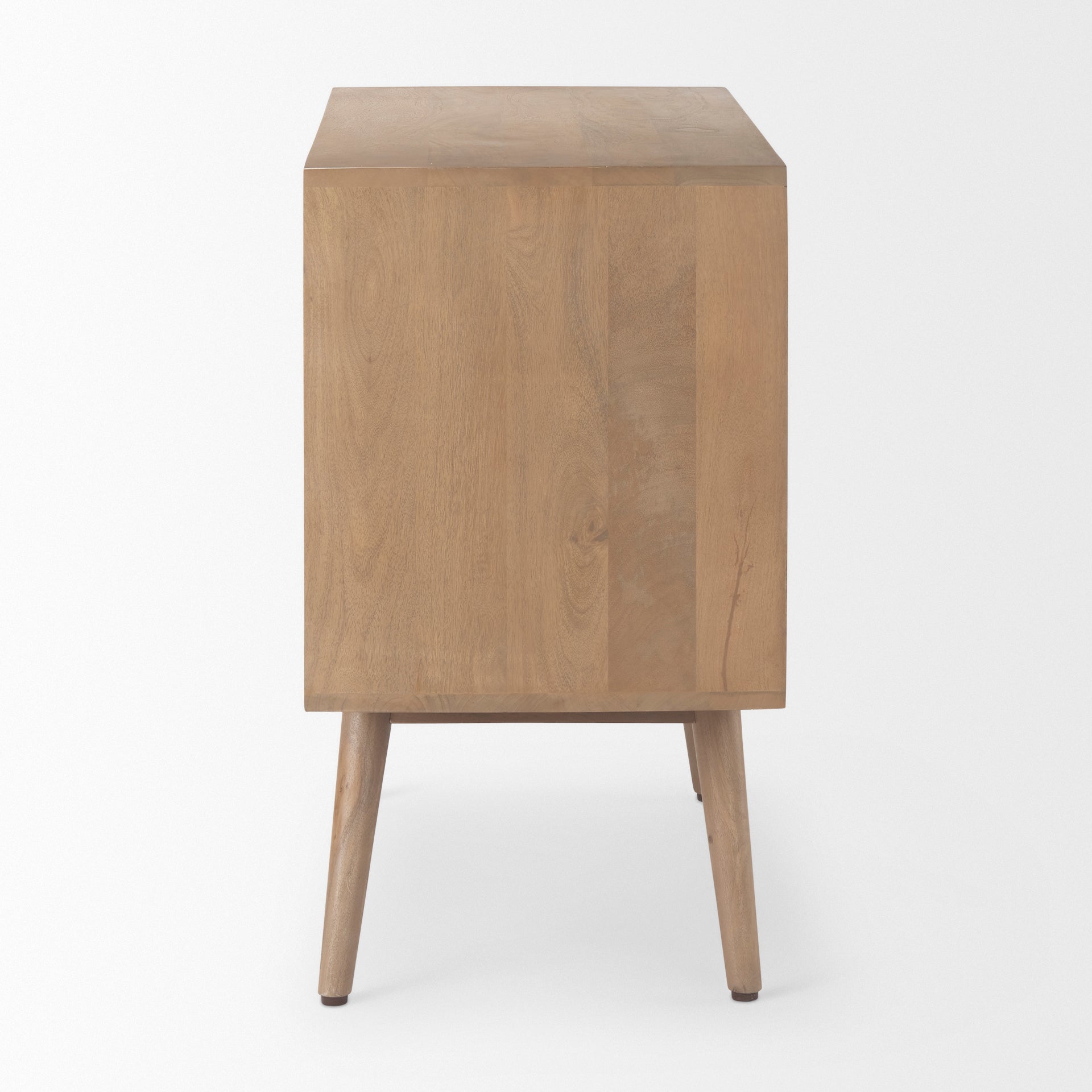 Sable 37.0L x 17.0W x 30.5H Light Brown Wood Accent Cabinet - Central Designs