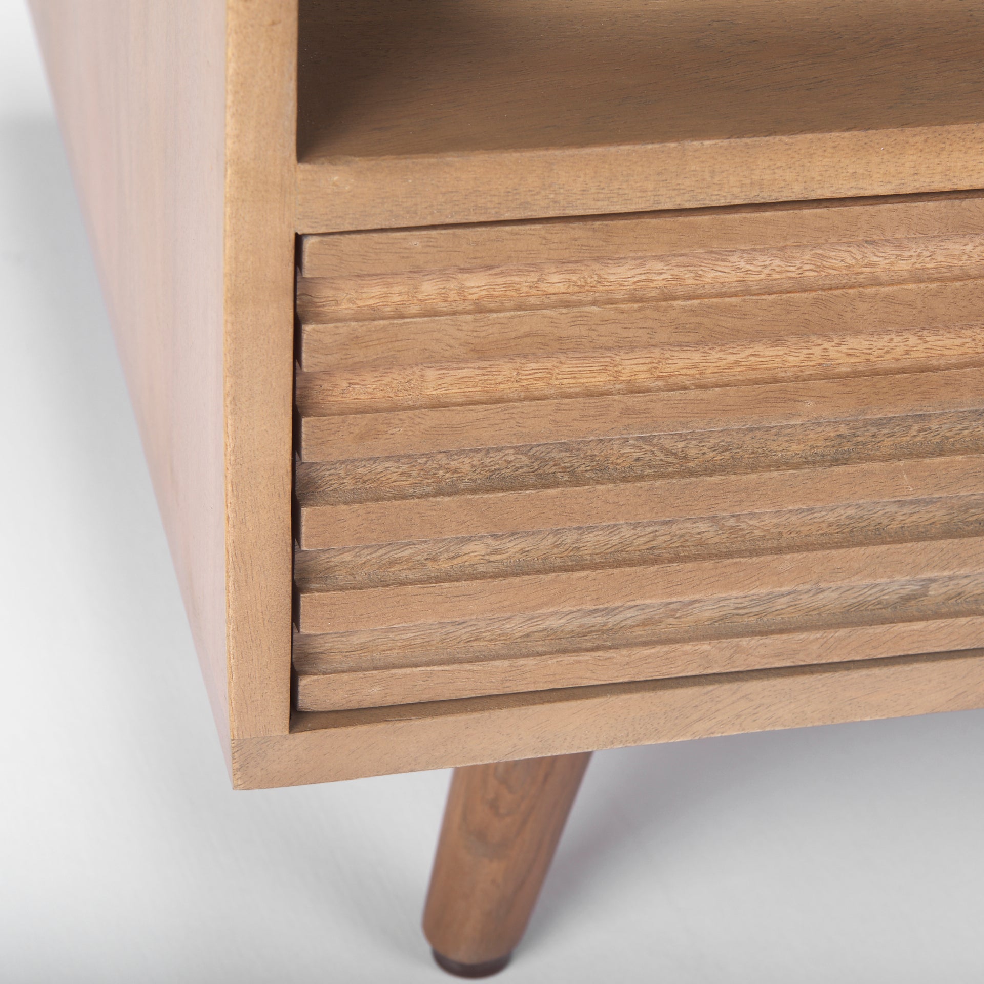 Sable 38.0L x 27.0W x 18.0H Light Brown Wood Coffee Table - Central Designs