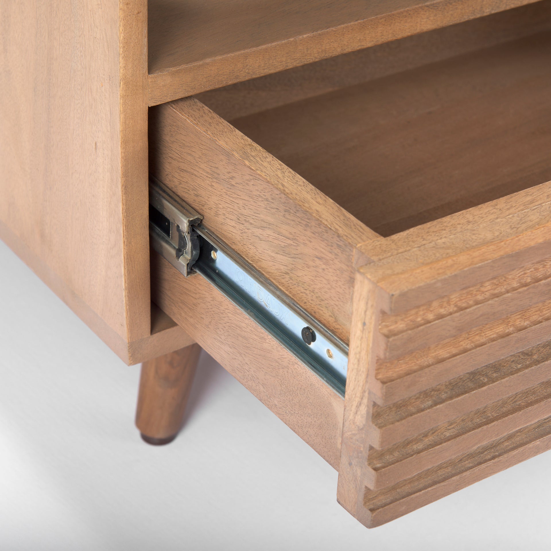 Sable 38.0L x 27.0W x 18.0H Light Brown Wood Coffee Table - Central Designs