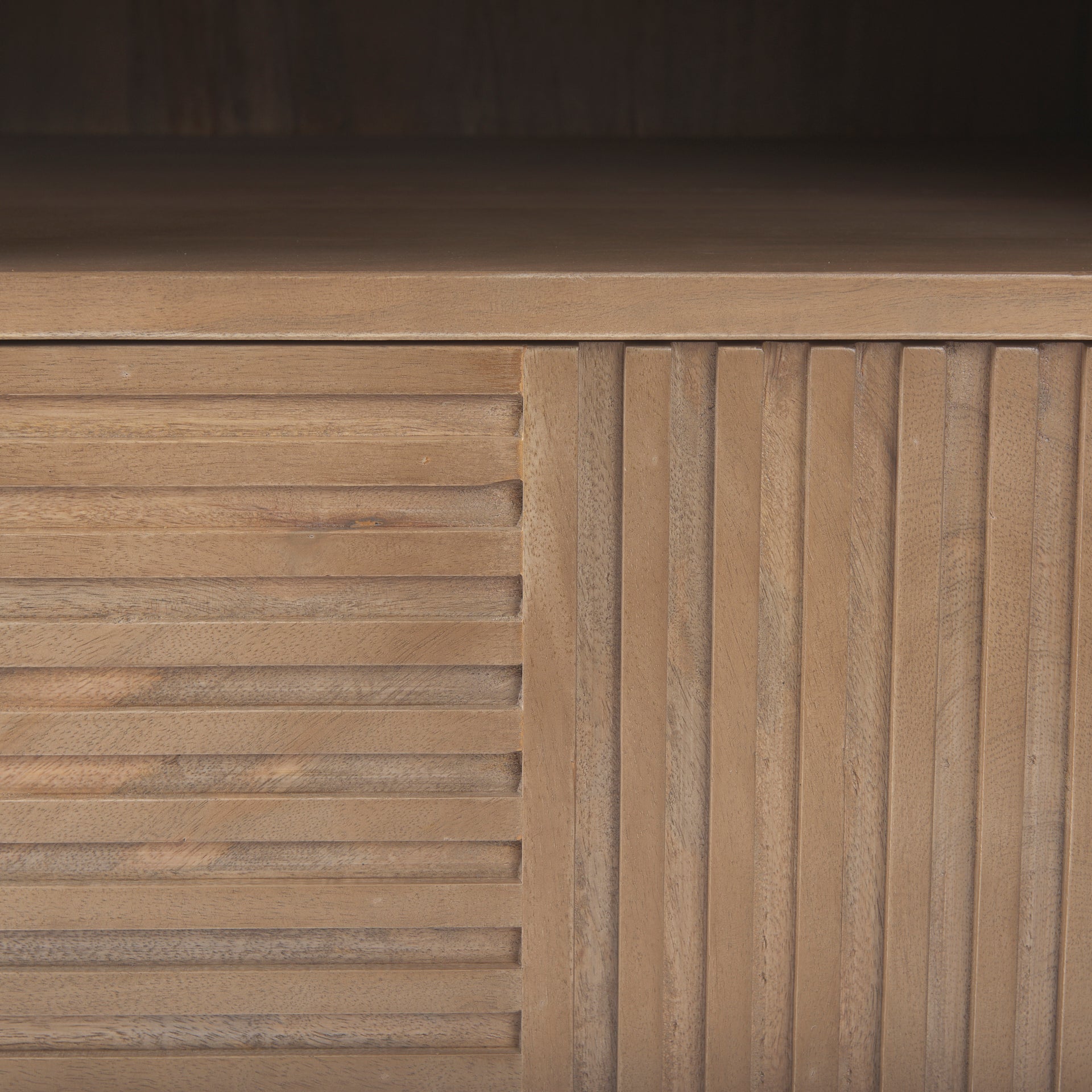 Sable 19.0L x 19.0W x 21.5H Light Brown Wood Side Table - Central Designs