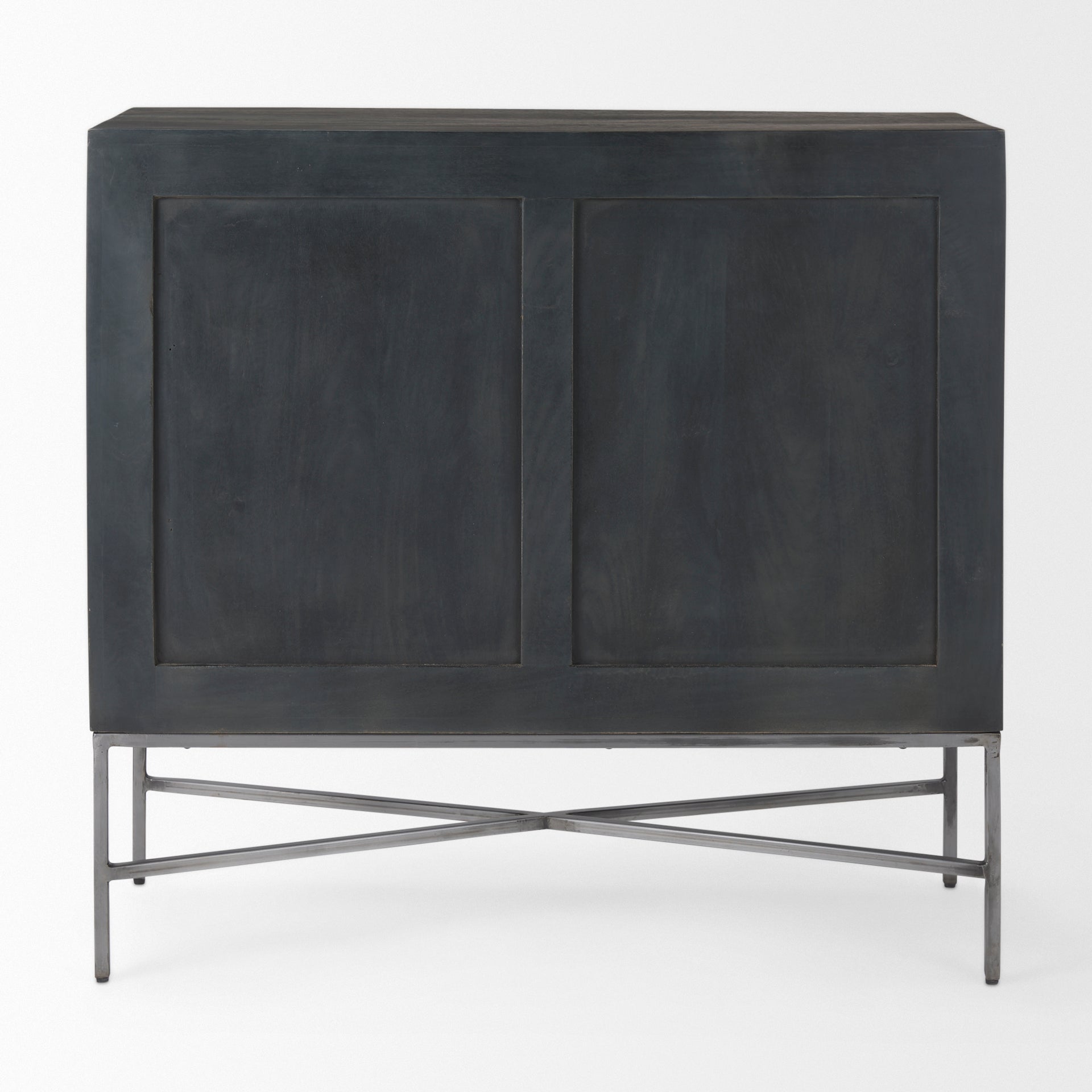 Hogarth 36.0L x 16.0W x 34.0H 2 Door Dark Accent Cabinet - Central Designs