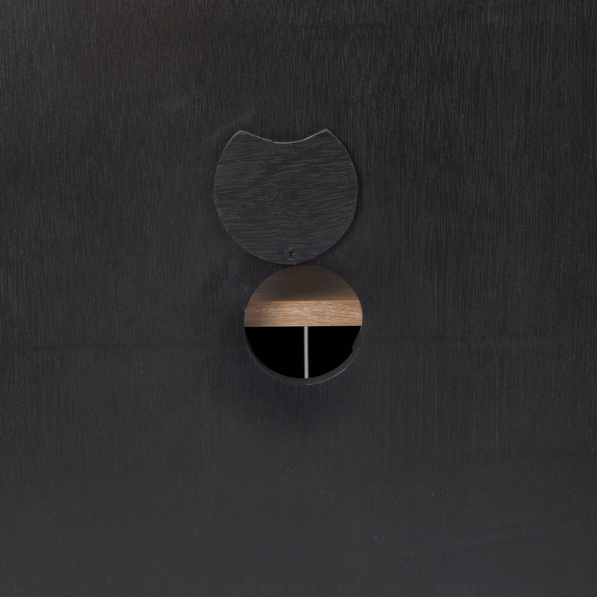 Sloan 80.0L x 17.0W x 36.0H Black Wood W/Black Metal Frame Sideboard - Central Designs