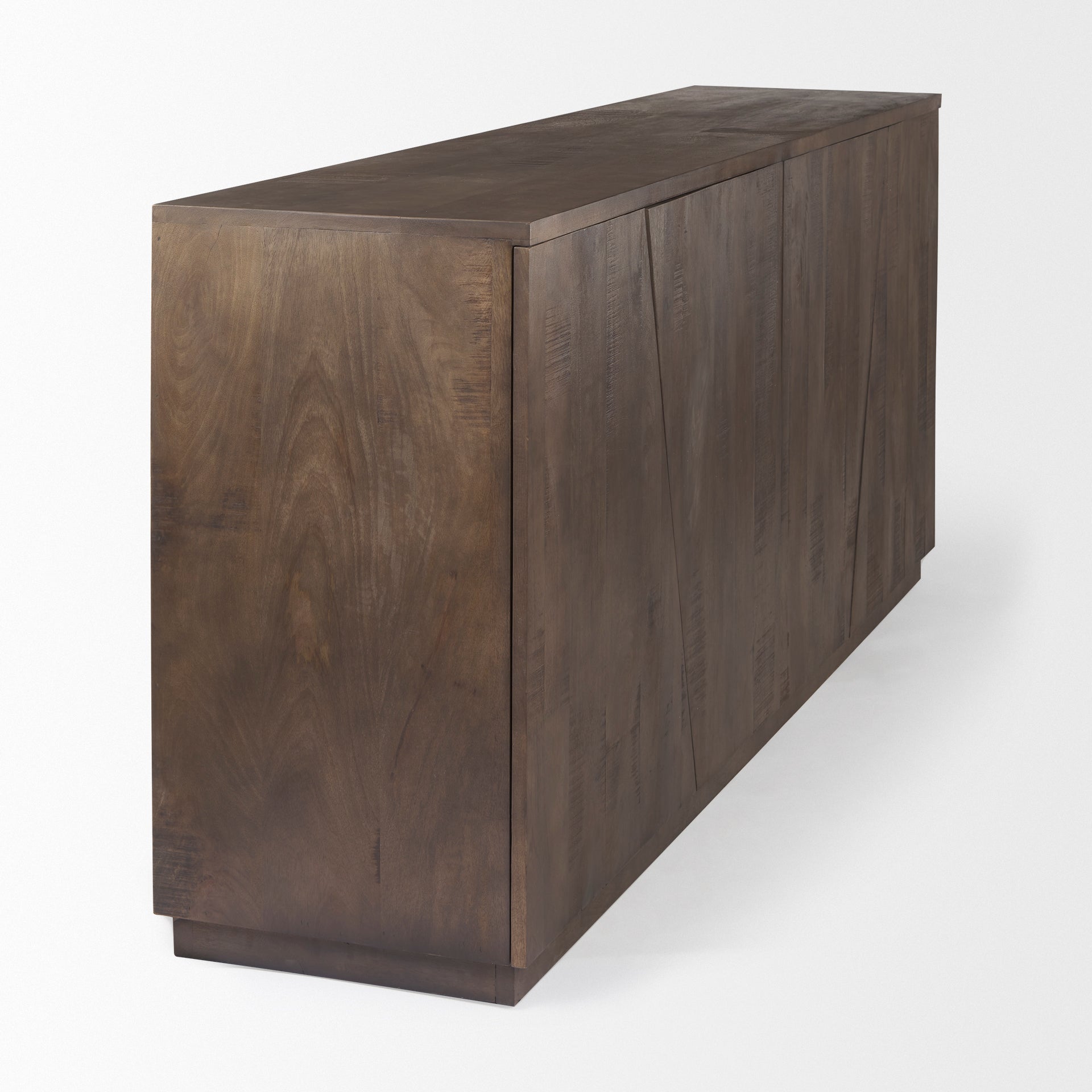 West 82.0L x 18.0W x 34.0H Wooden Angular Sideboard - Central Designs