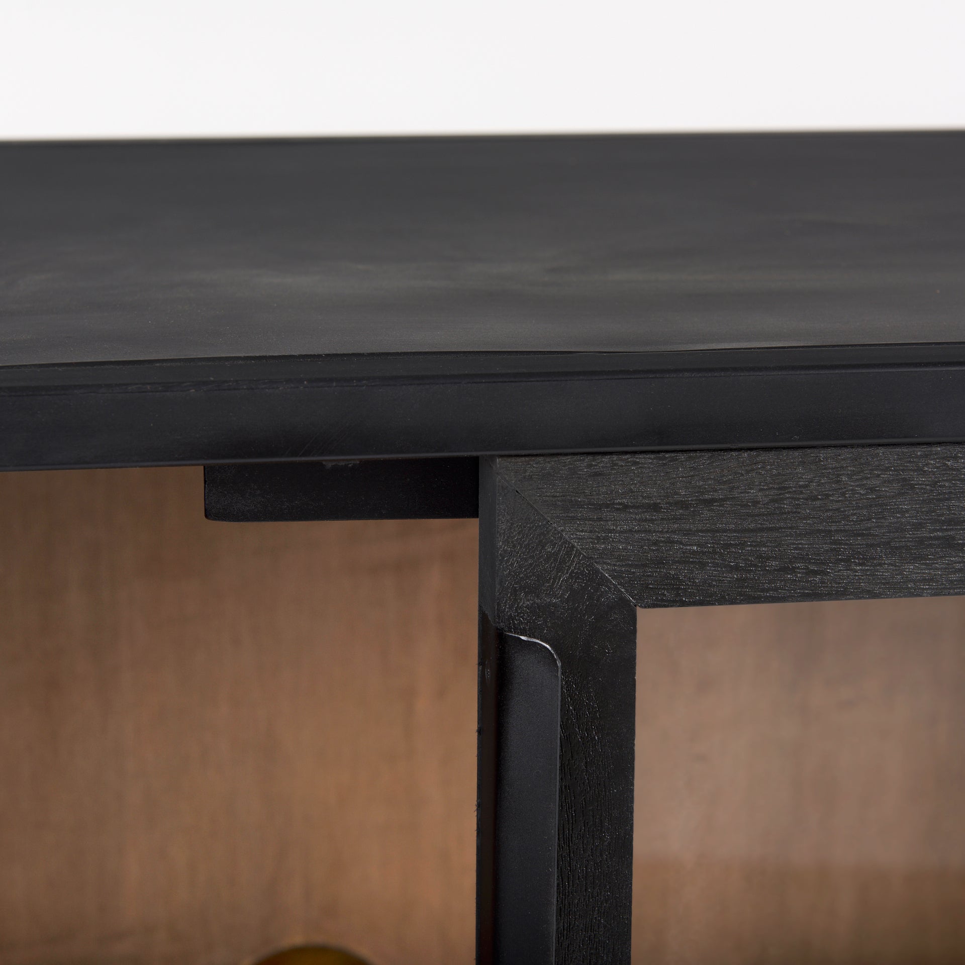 Sloan Black Wood W/Black Metal Frame Accent Cabinet - Central Designs