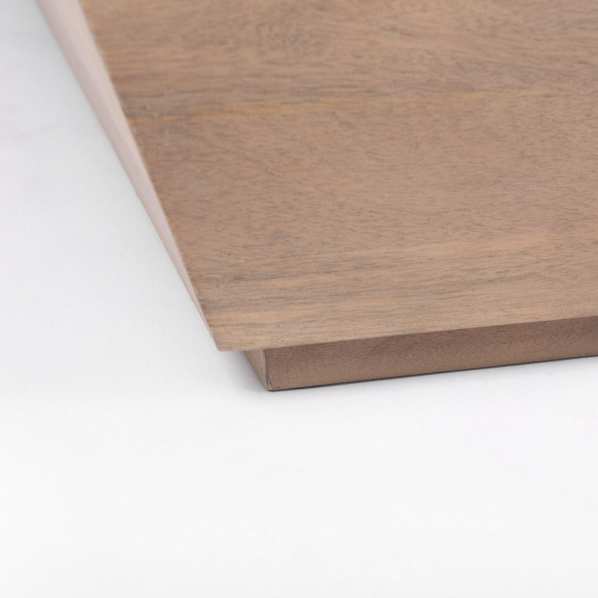 Wyatt 41.0L x 41.0W x 16.0H Brown Wood Angular Coffee Table