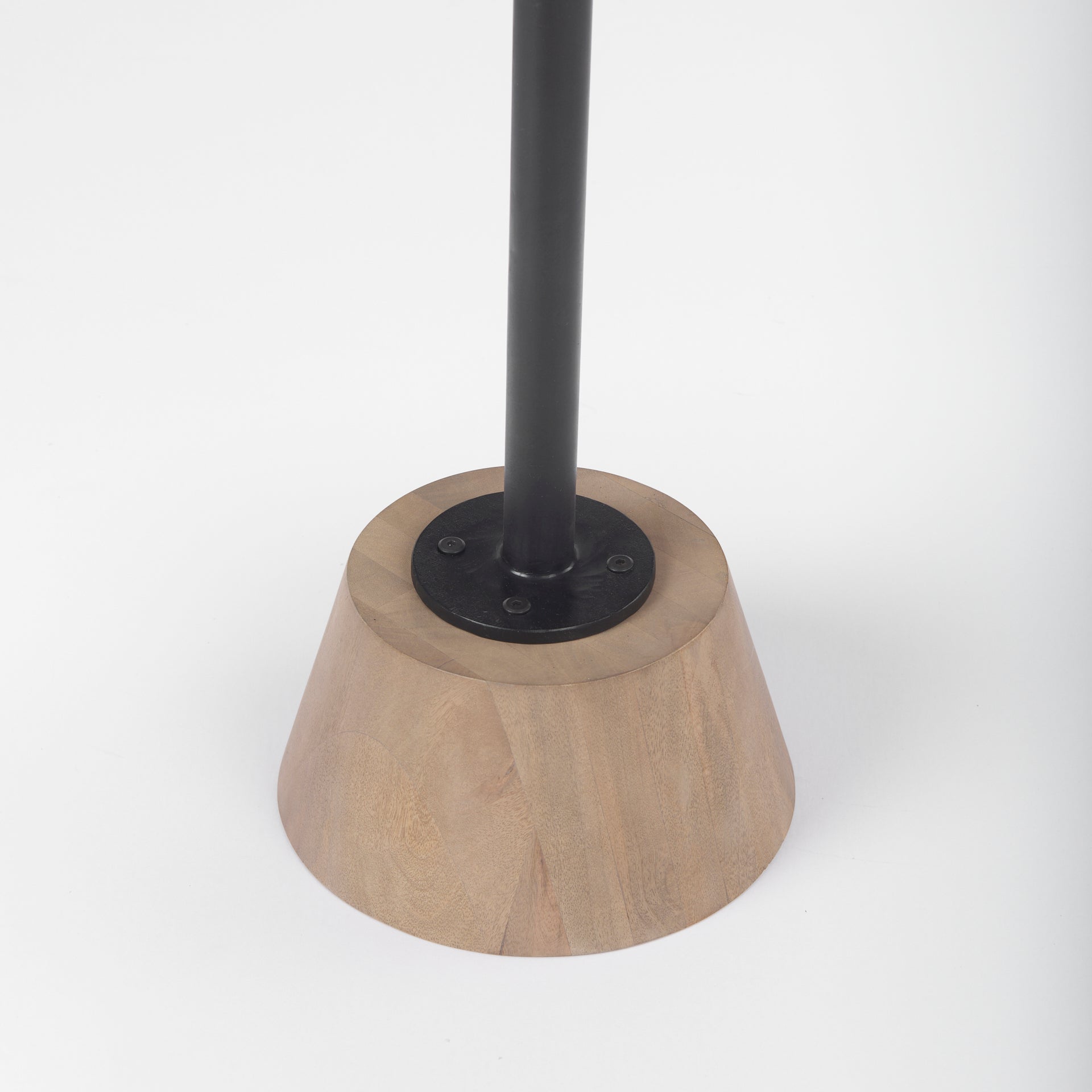 Maxwell Marble Top Pedestal End/Side Table - Central Designs