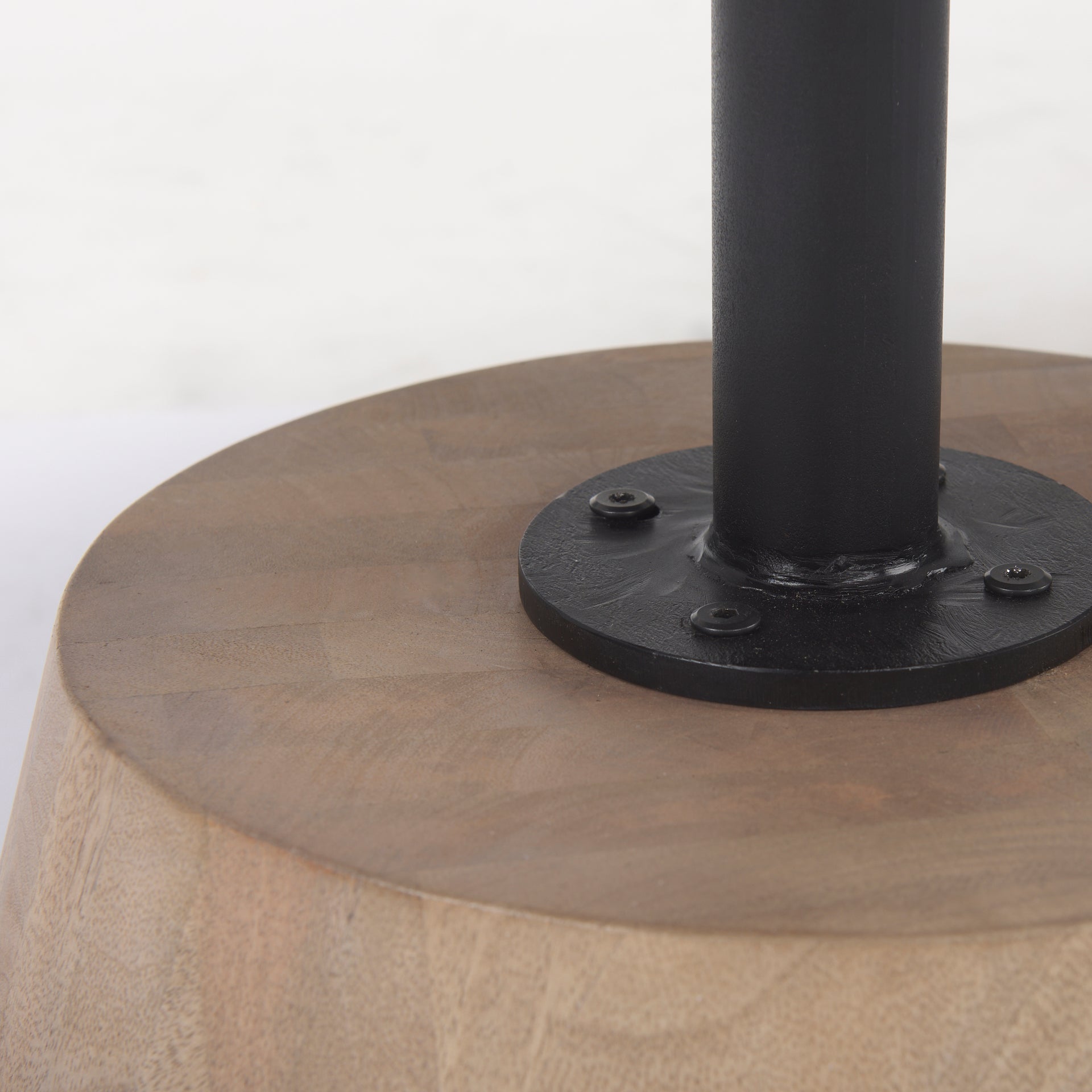 Maxwell Marble Top Pedestal Base Round Coffee Table - Central Designs