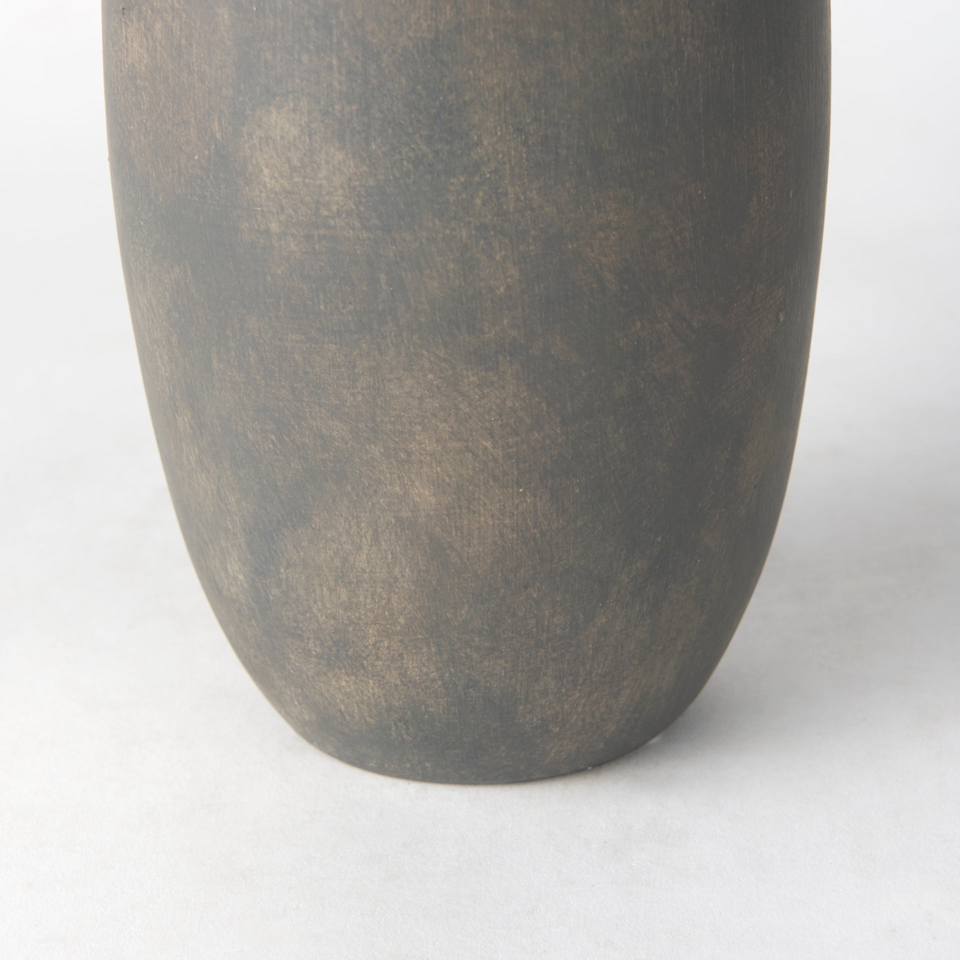 Kilian Tall Matte Brown - Gray Double Ear Vase - Central Designs