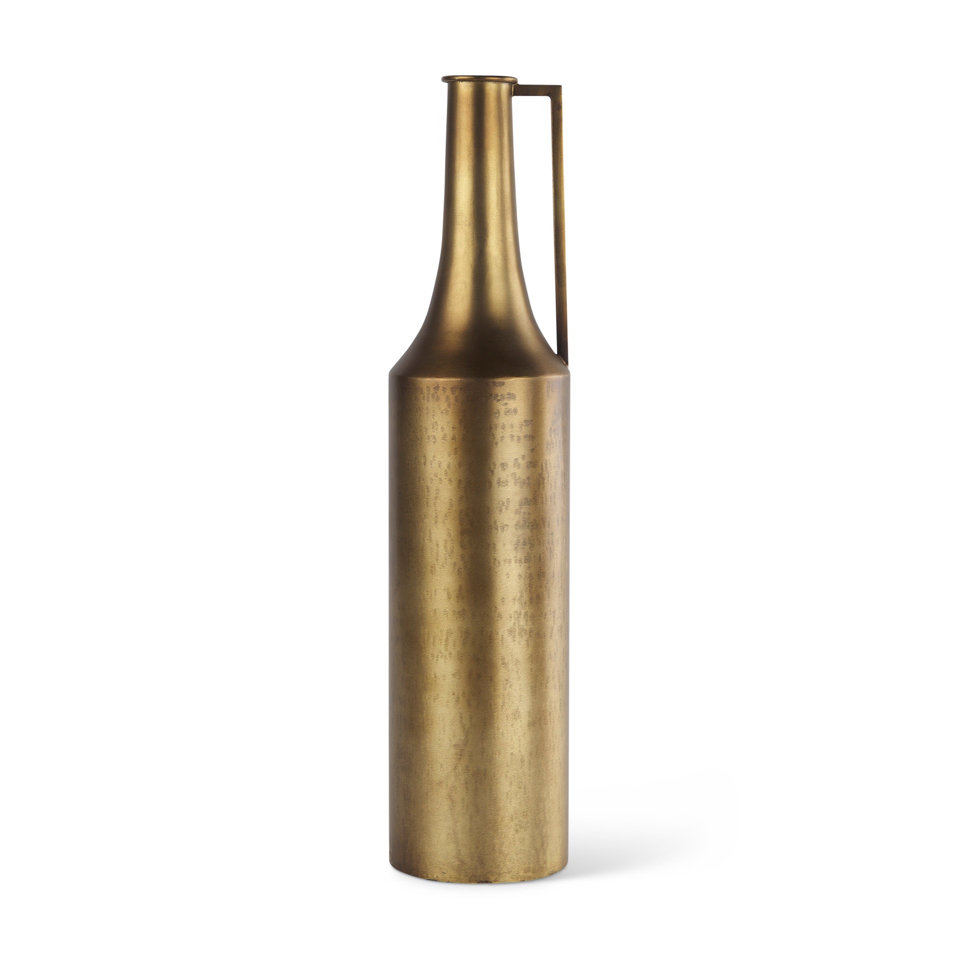 Aubrey Large 24.0H Gold Iron Jug Vase - Central Designs