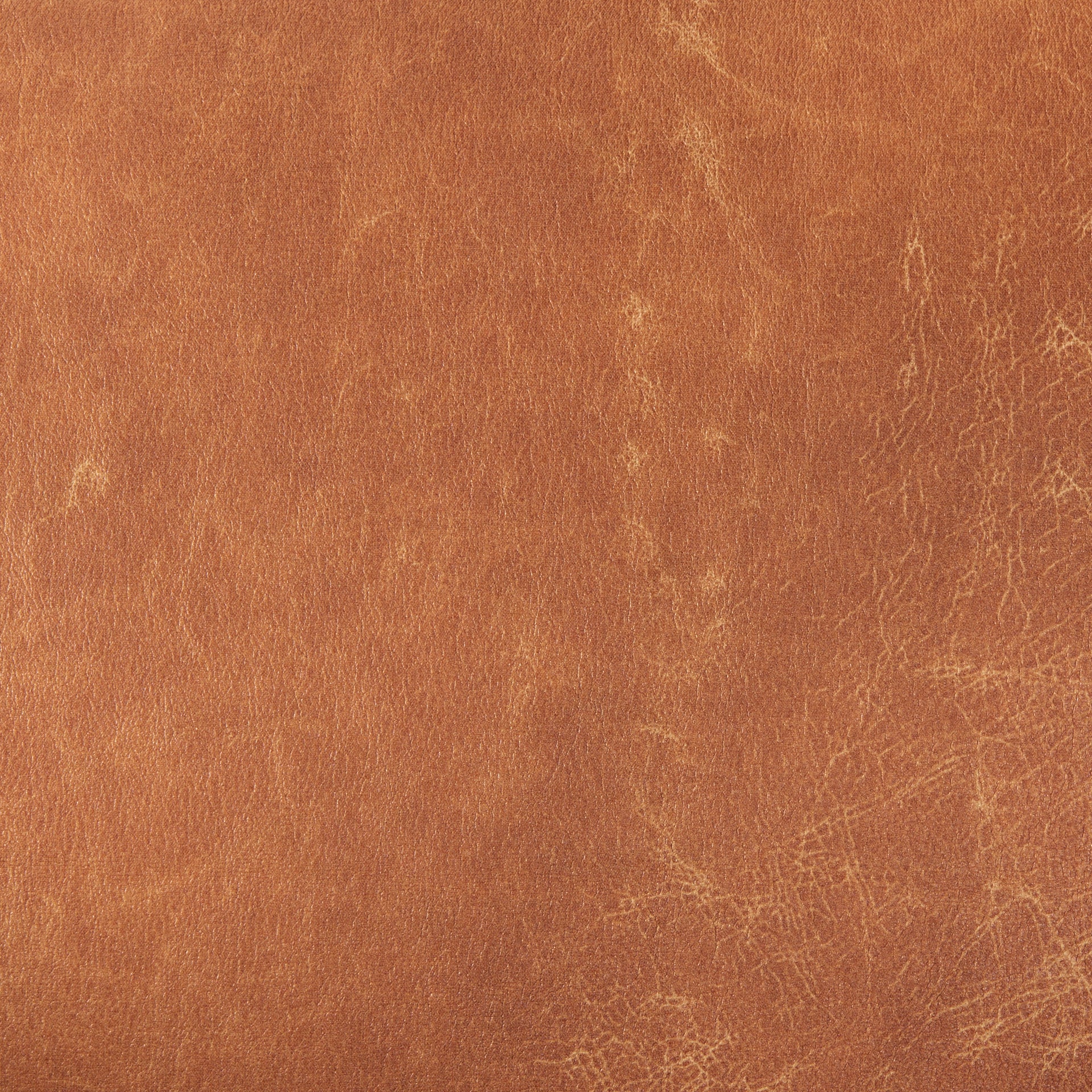 Ashton Brown Faux Leather Fabric w/ Light Wood Accent Chair - Central Designs