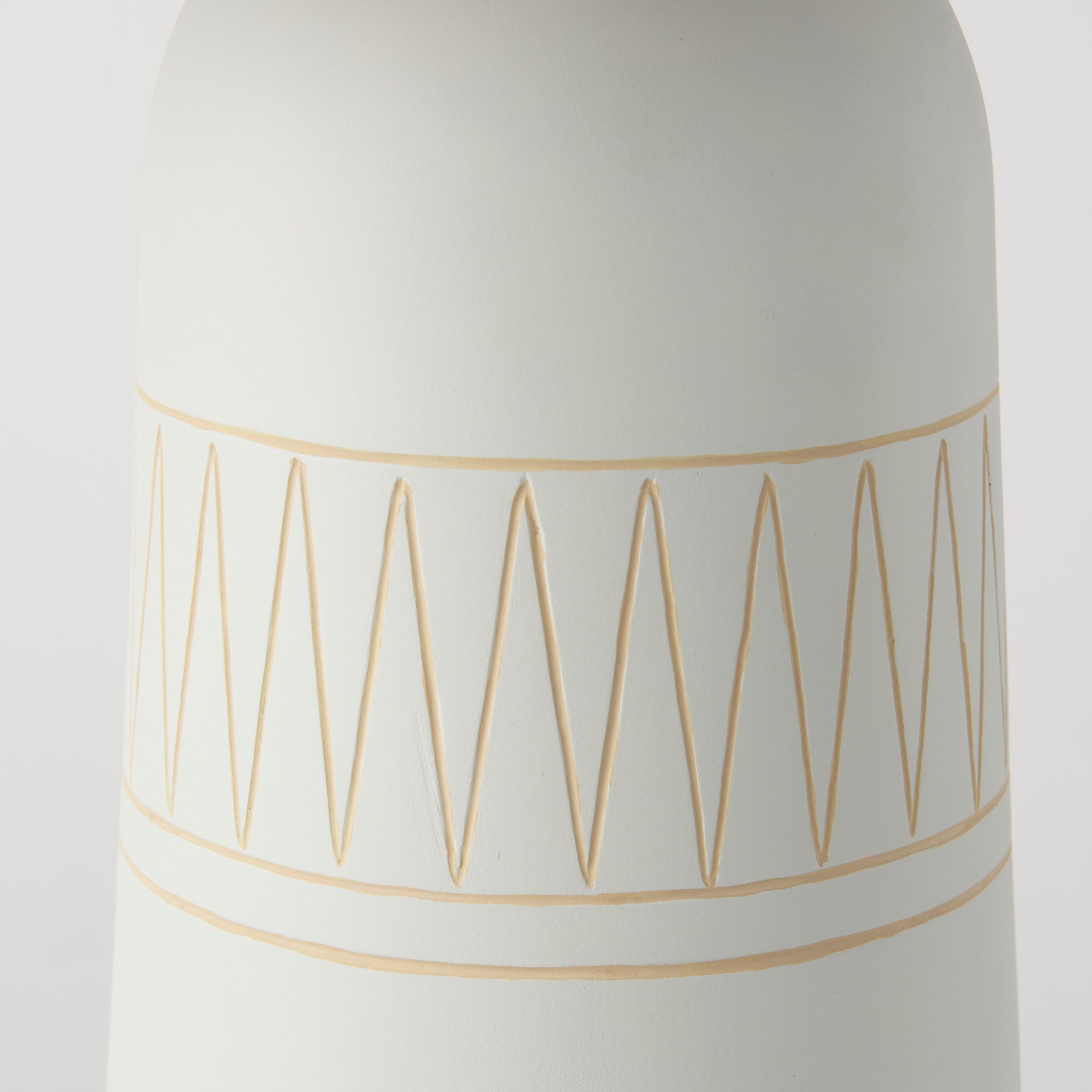 Javier 18.0L x 18.0W x 30.75H Light Base W/Cream Shade Table Lamp - Central Designs