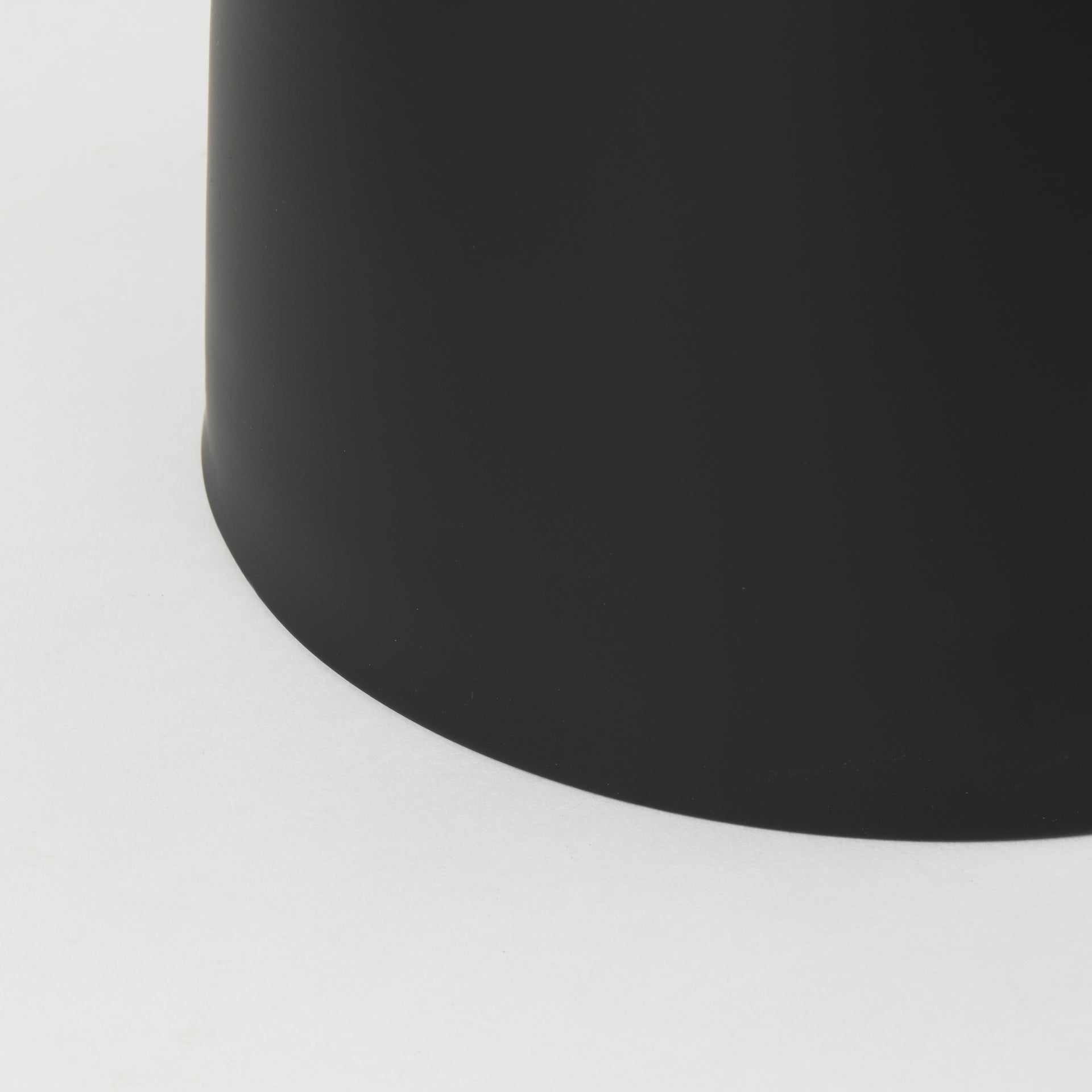 Talulla 16.5L x 16.5W x 19.7H Matte Black Metal Accent Table - Central Designs