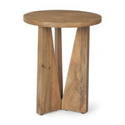 Mattius Light Wood Accent Table - Central Designs