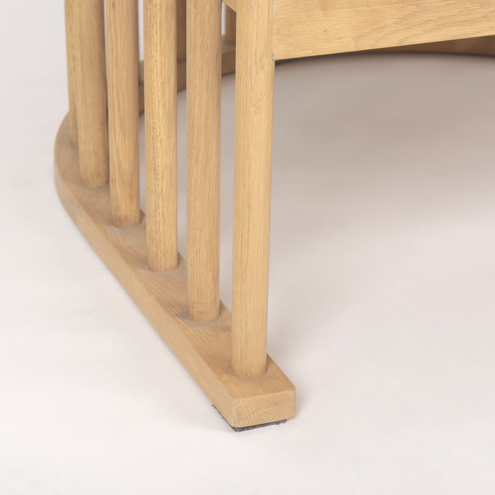 Kopari Beige Fabric W/Light Brown Wood Accent Chair - Central Designs