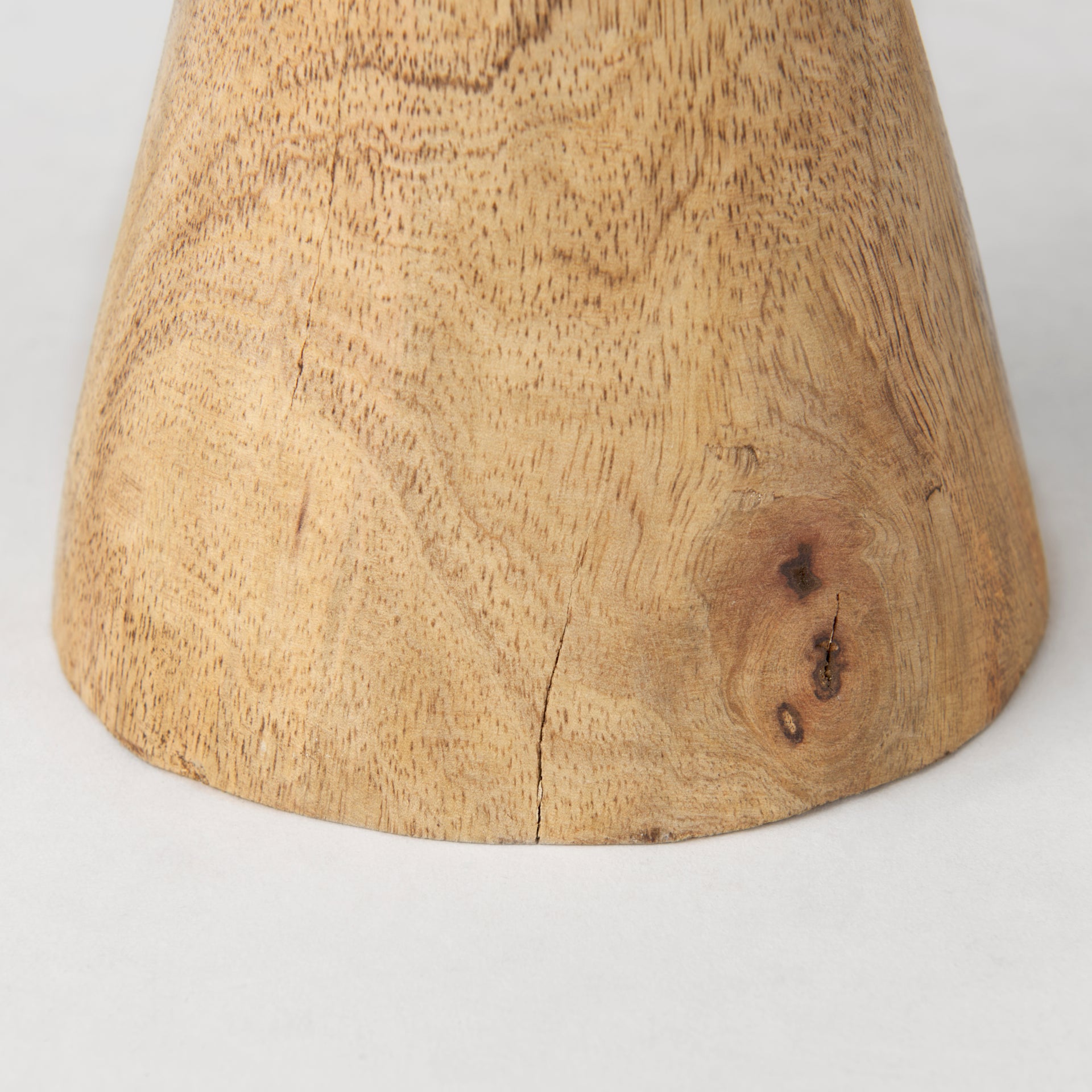 Ivan Medium Wooden Head Sculpture - Central Designs
