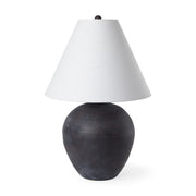 Marvin Black Ceramic Table Lamp - Central Designs