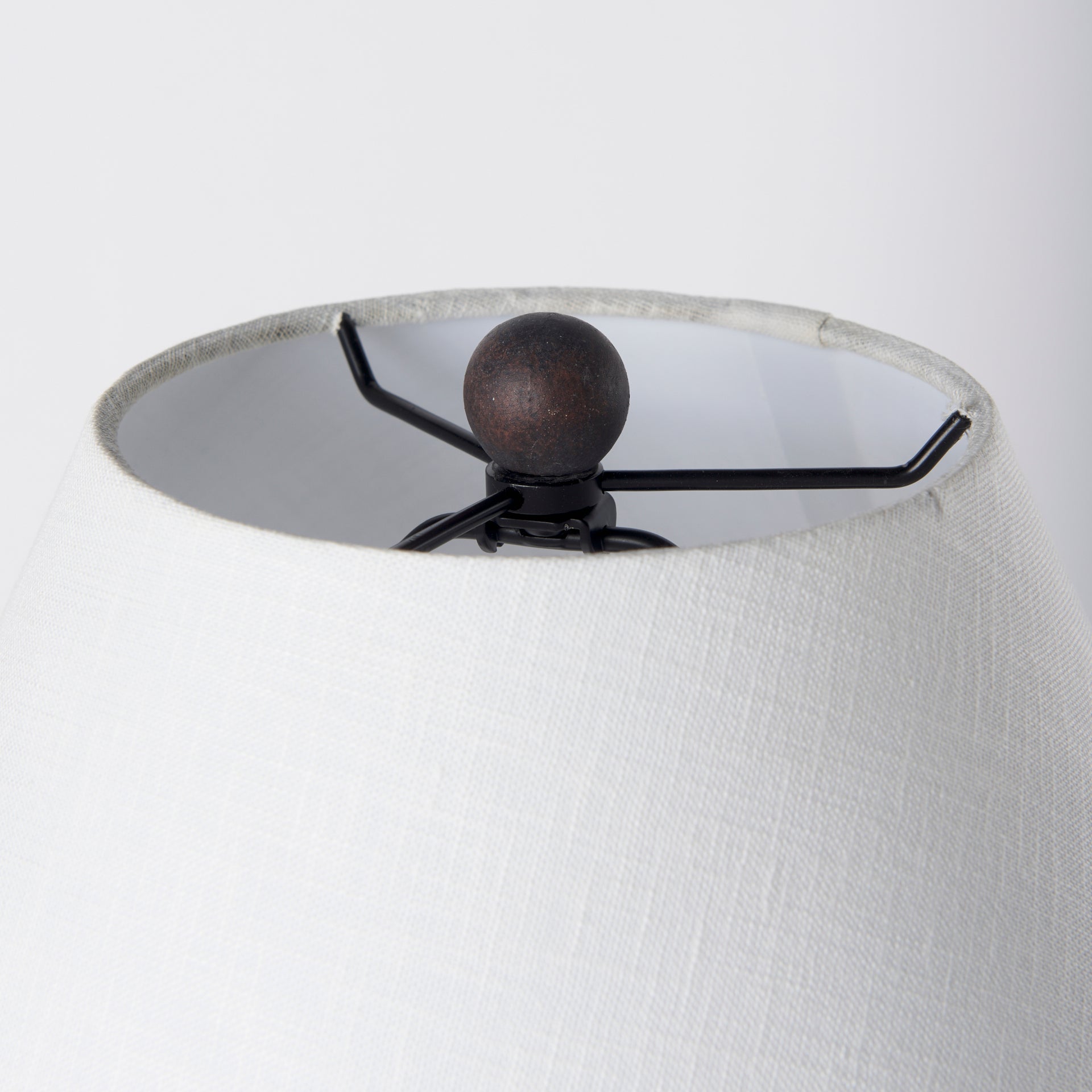 Marvin Black Ceramic Table Lamp - Central Designs