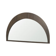 Celeste Dark Brown Wood Small Mirror - Central Designs
