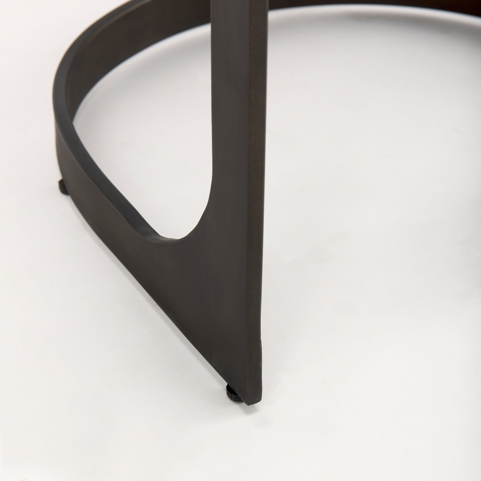 Tyson 17L x 18W x 31H Brown/Gray Suede W/ Metal Frame Bar Stool - Central Designs