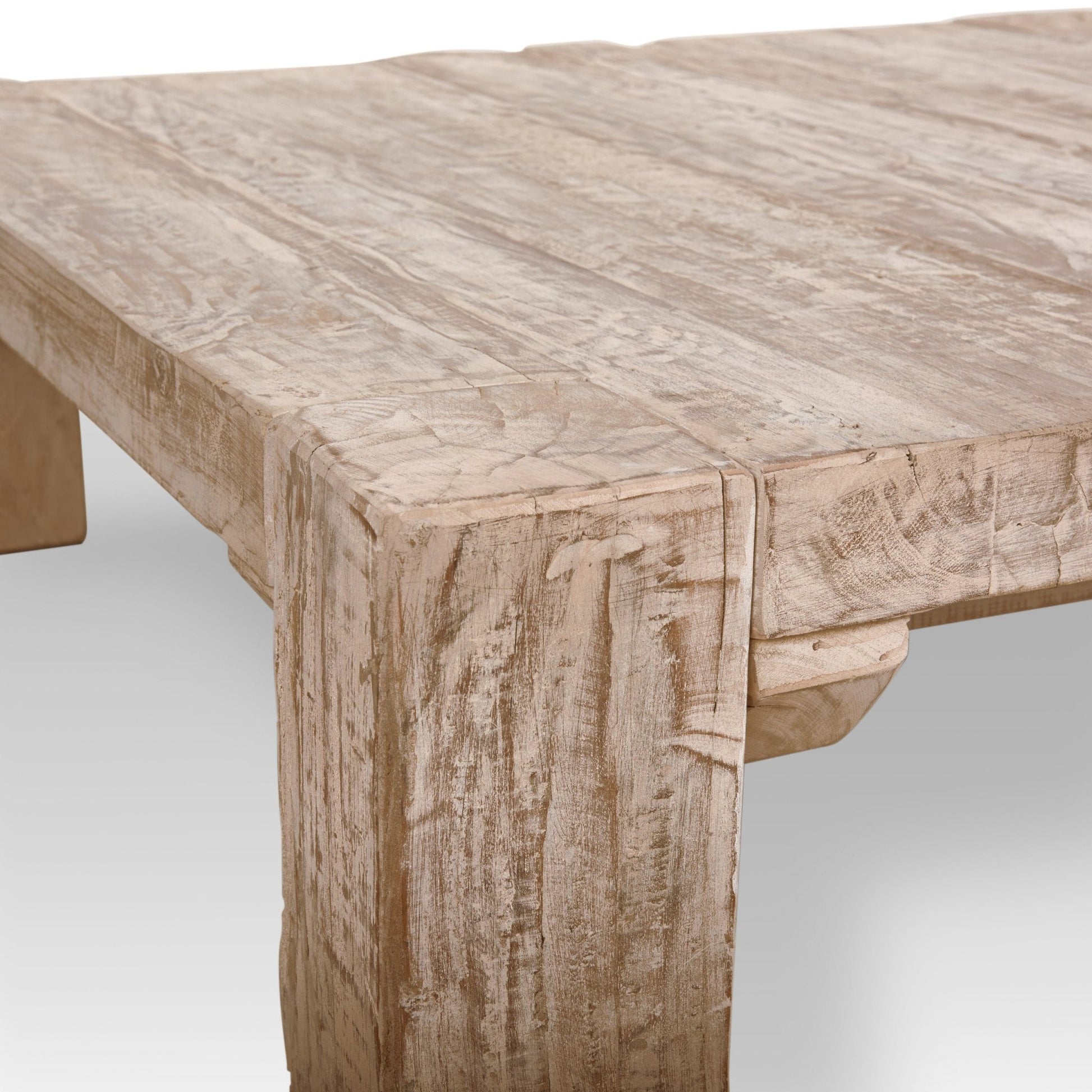McArthur 48x48 Square Reclaimed Solid Wood Coffee Table - Central Designs