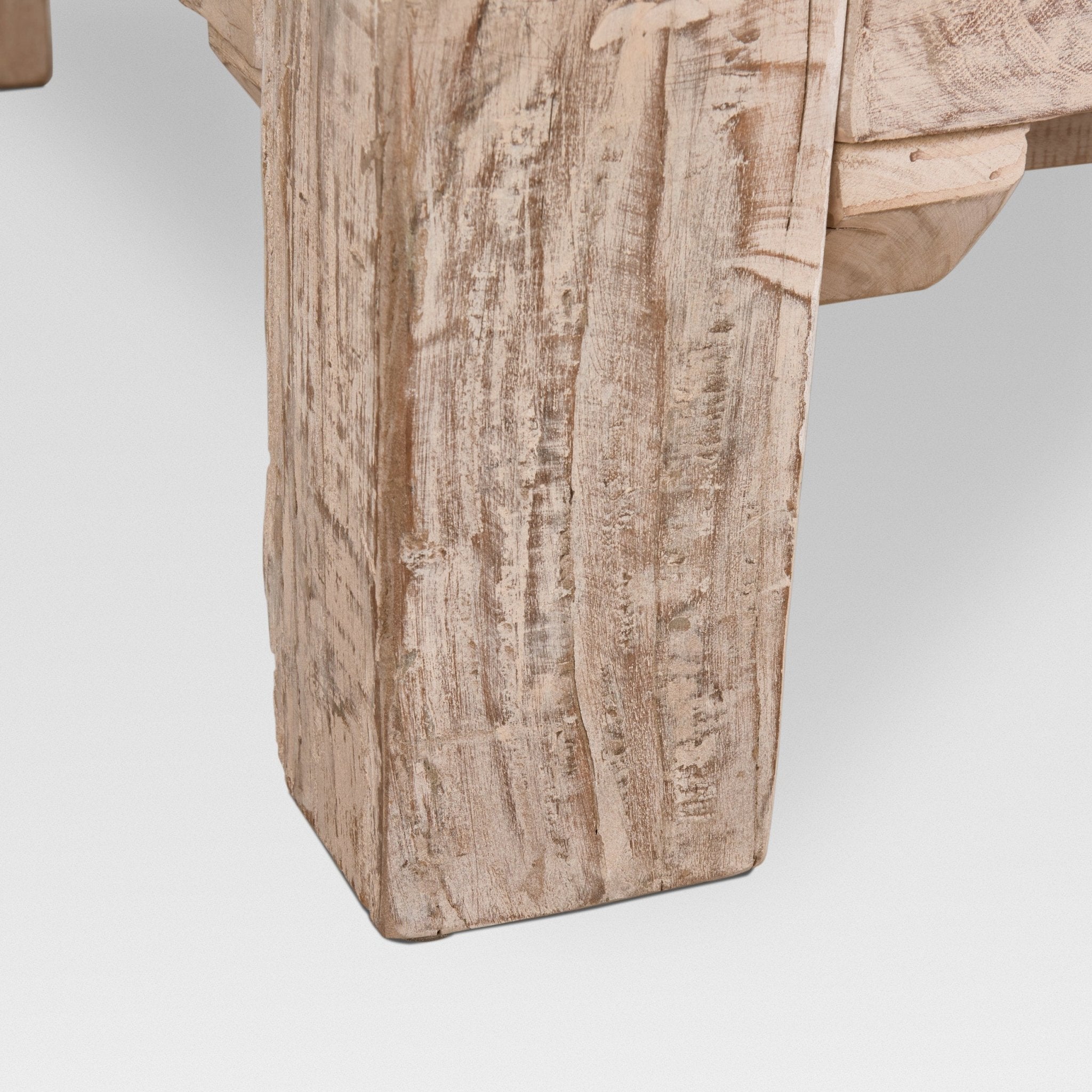 McArthur 48x48 Square Reclaimed Solid Wood Coffee Table - Central Designs