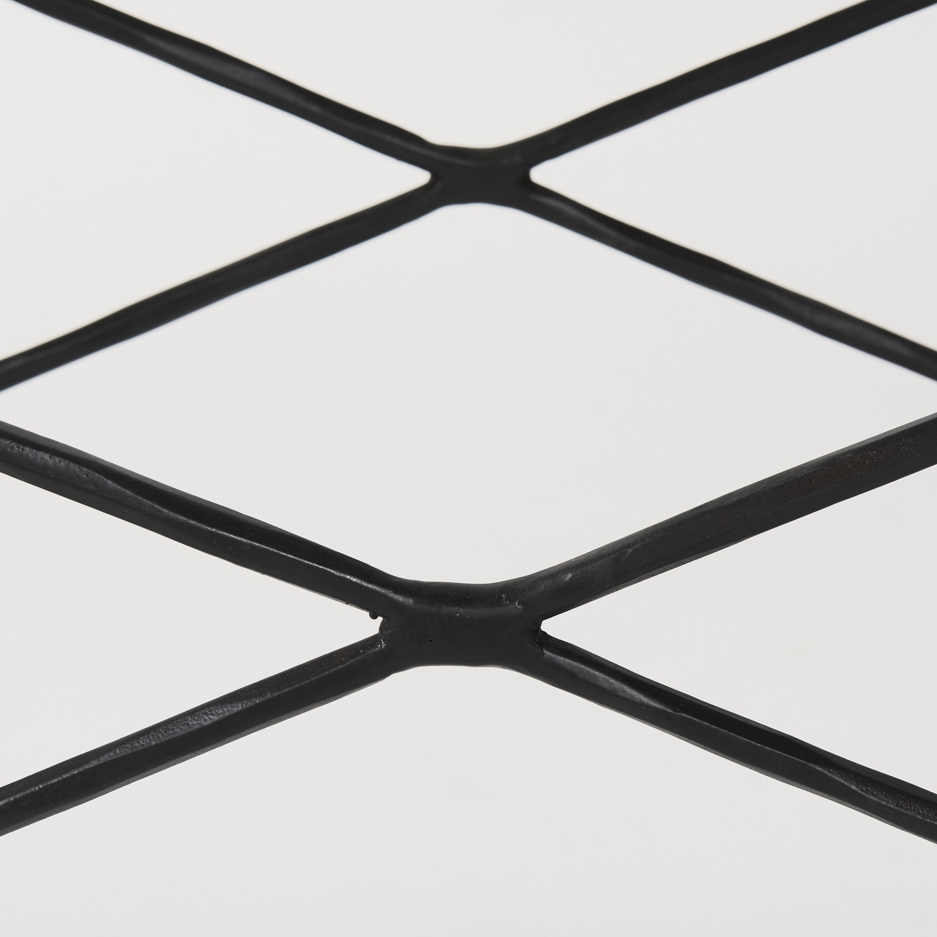 Lorlei Marble Top w/ Gray Iron Base Console Table - Central Designs