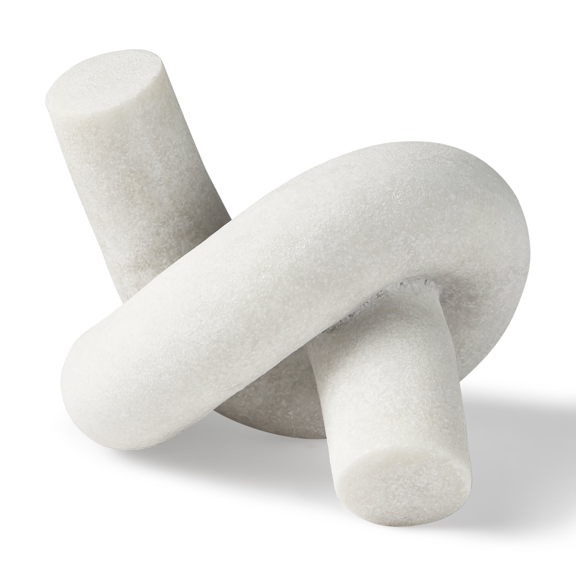 Otto Granite Resin Small Knot Sculpture Decorative Object - Central Designs