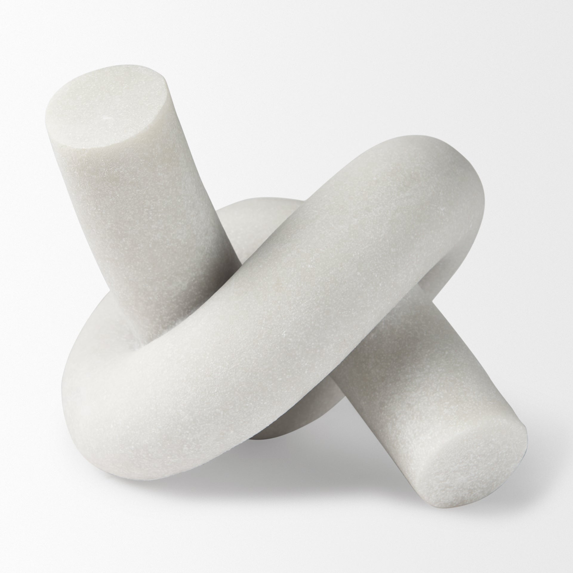 Otto Granite Resin Large Knot Sculpture Decorative Object - Central Designs