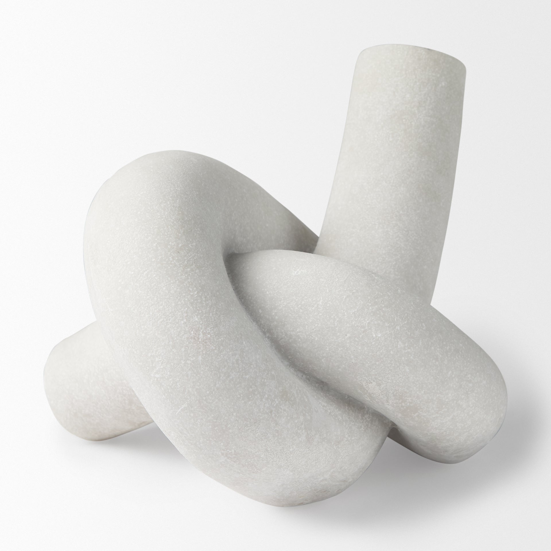 Otto Granite Resin Large Knot Sculpture Decorative Object - Central Designs