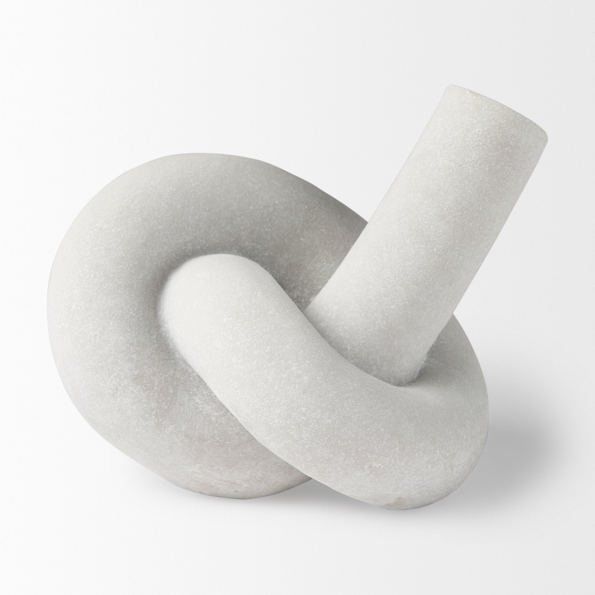 Otto Granite Resin Large Knot Sculpture Decorative Object - Central Designs