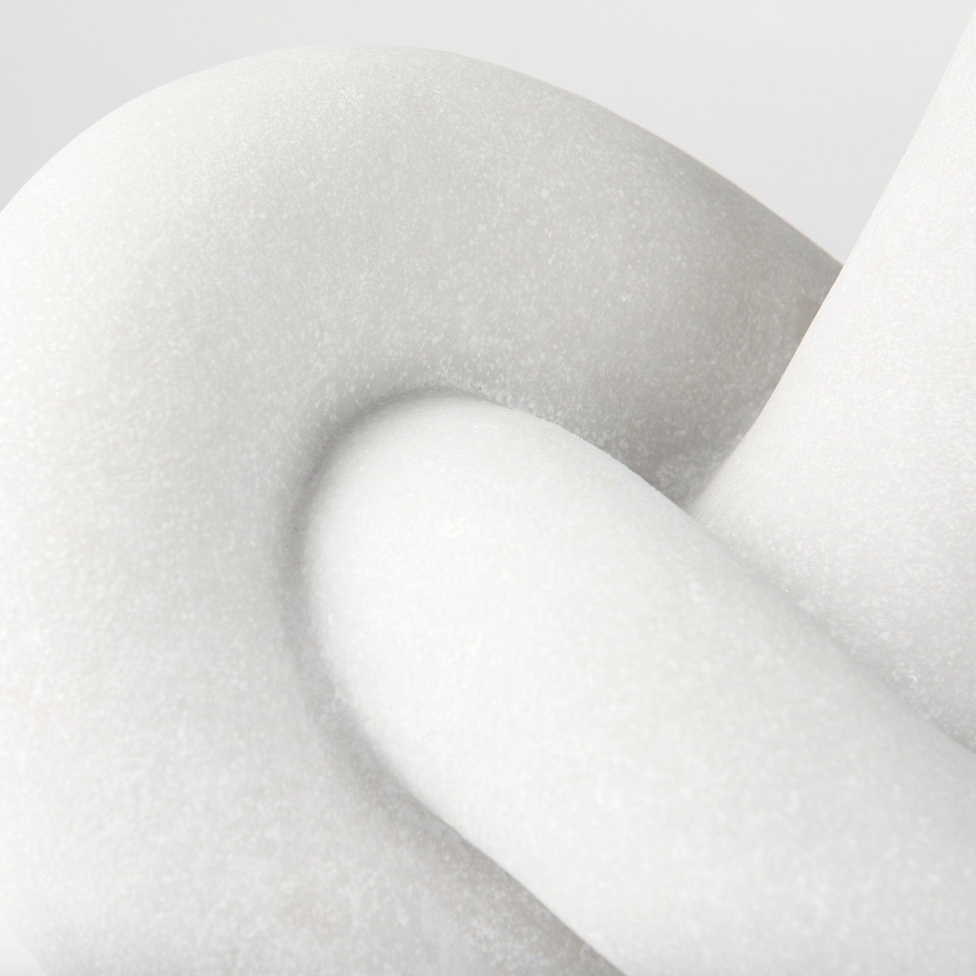 Otto Granite Resin Large Knot Sculpture Decorative Object - Central Designs