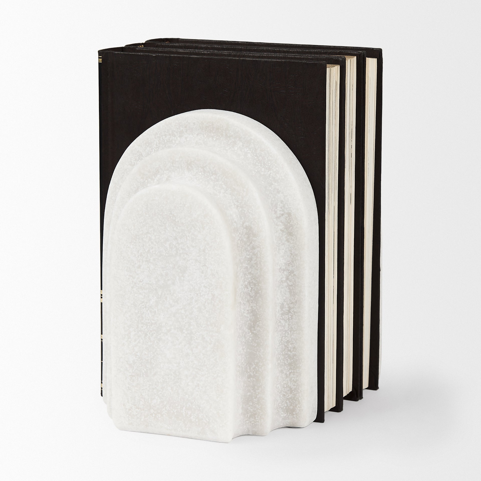 Empire Granite Resin Arc Book End Set - Central Designs