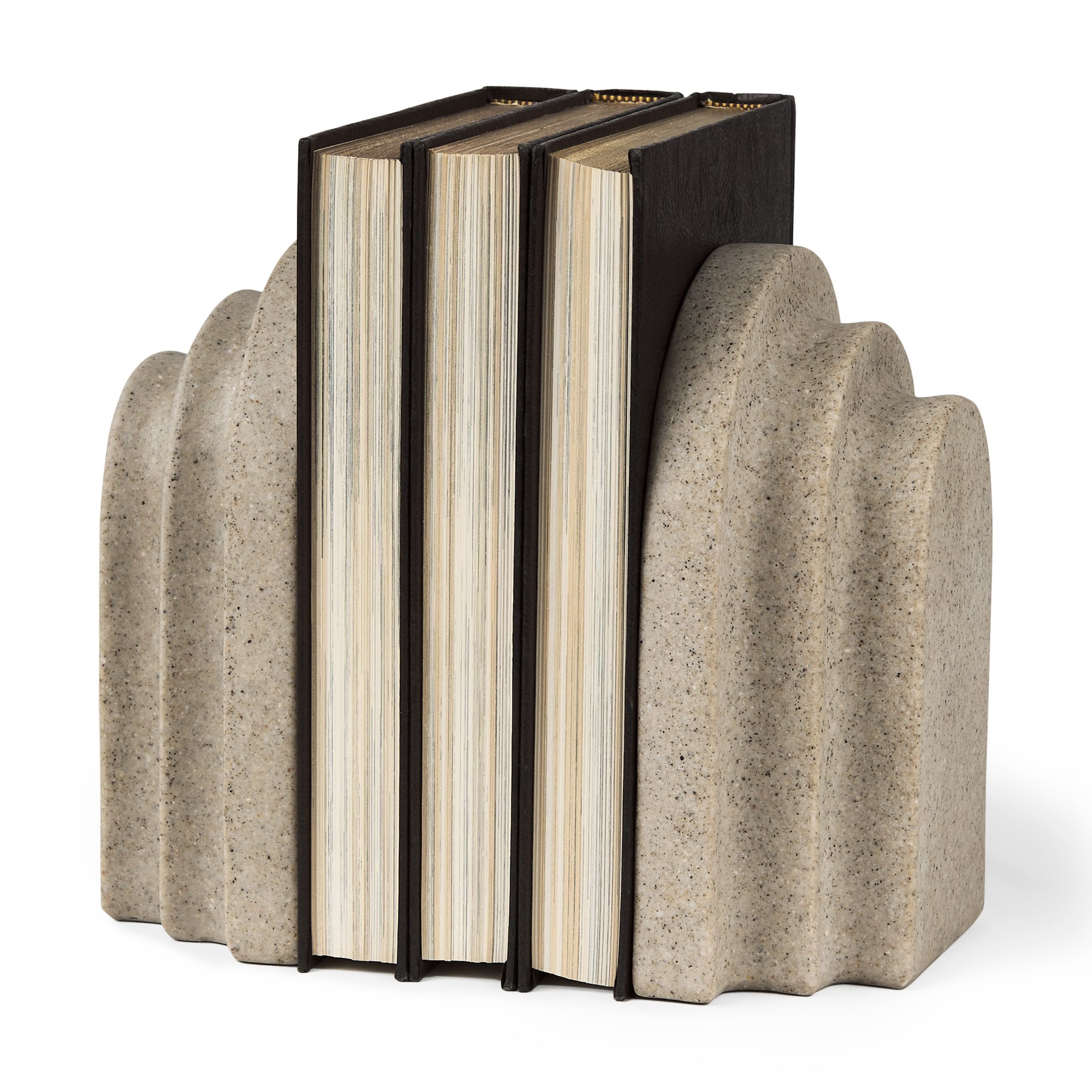 Empire Sandstone Resin Arc Book End Set - Central Designs