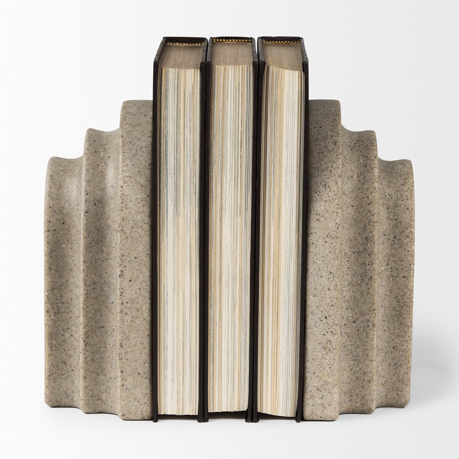 Empire Sandstone Resin Arc Book End Set - Central Designs