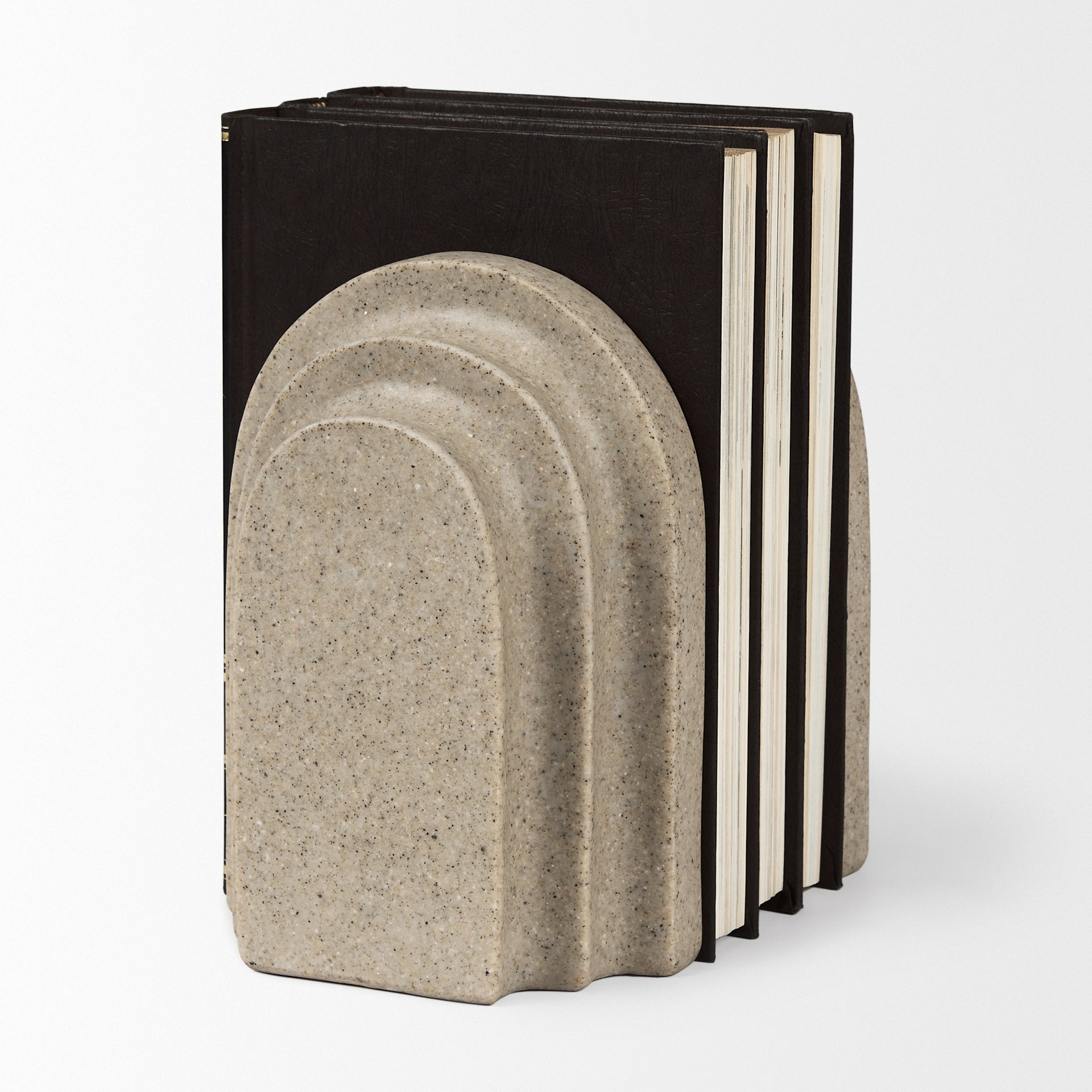 Empire Sandstone Resin Arc Book End Set - Central Designs