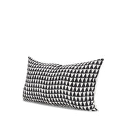 Jolie Cream w/ Black Print Linen Lumbar Decorative Pillow Cover - Central Designs